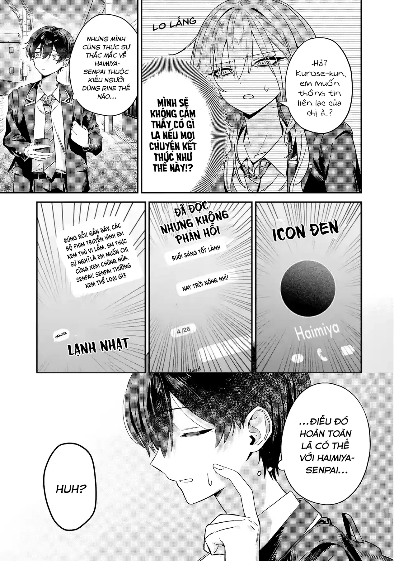 Haimiya-Senpai Không Chỉ Đáng Sợ Mà Còn Dễ Thương Chapter 7 - 4