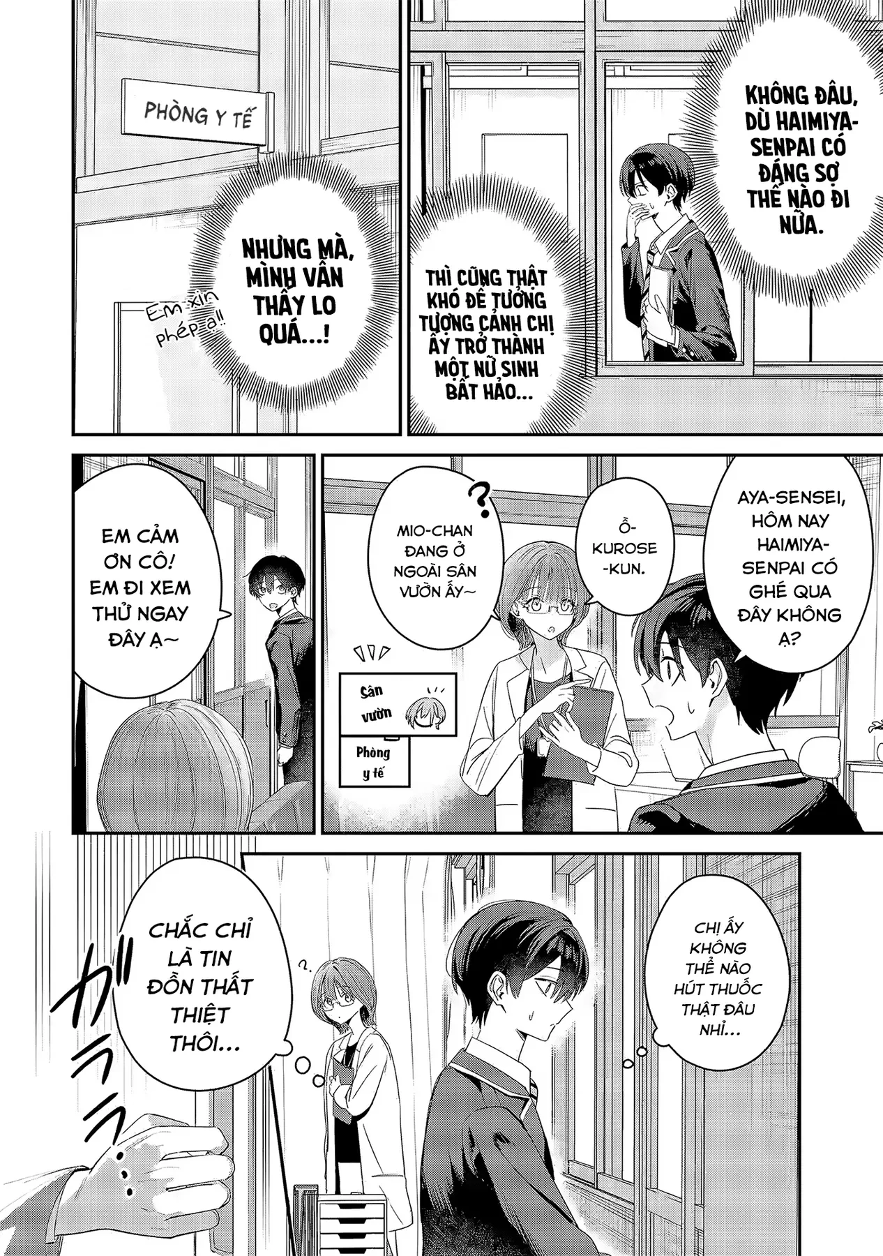 Haimiya-Senpai Không Chỉ Đáng Sợ Mà Còn Dễ Thương Chapter 8 - 3