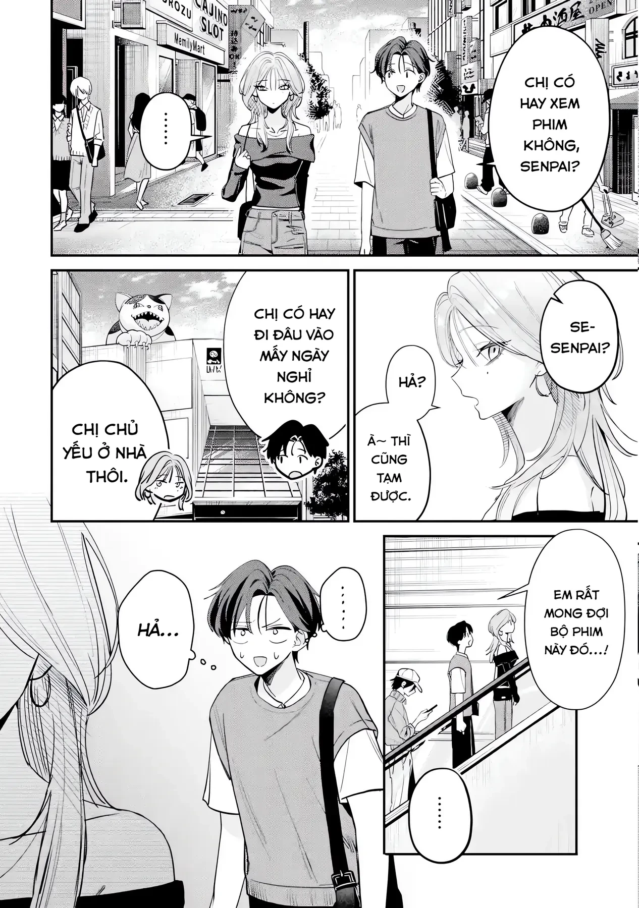 Haimiya-Senpai Không Chỉ Đáng Sợ Mà Còn Dễ Thương Chapter 10 - 9