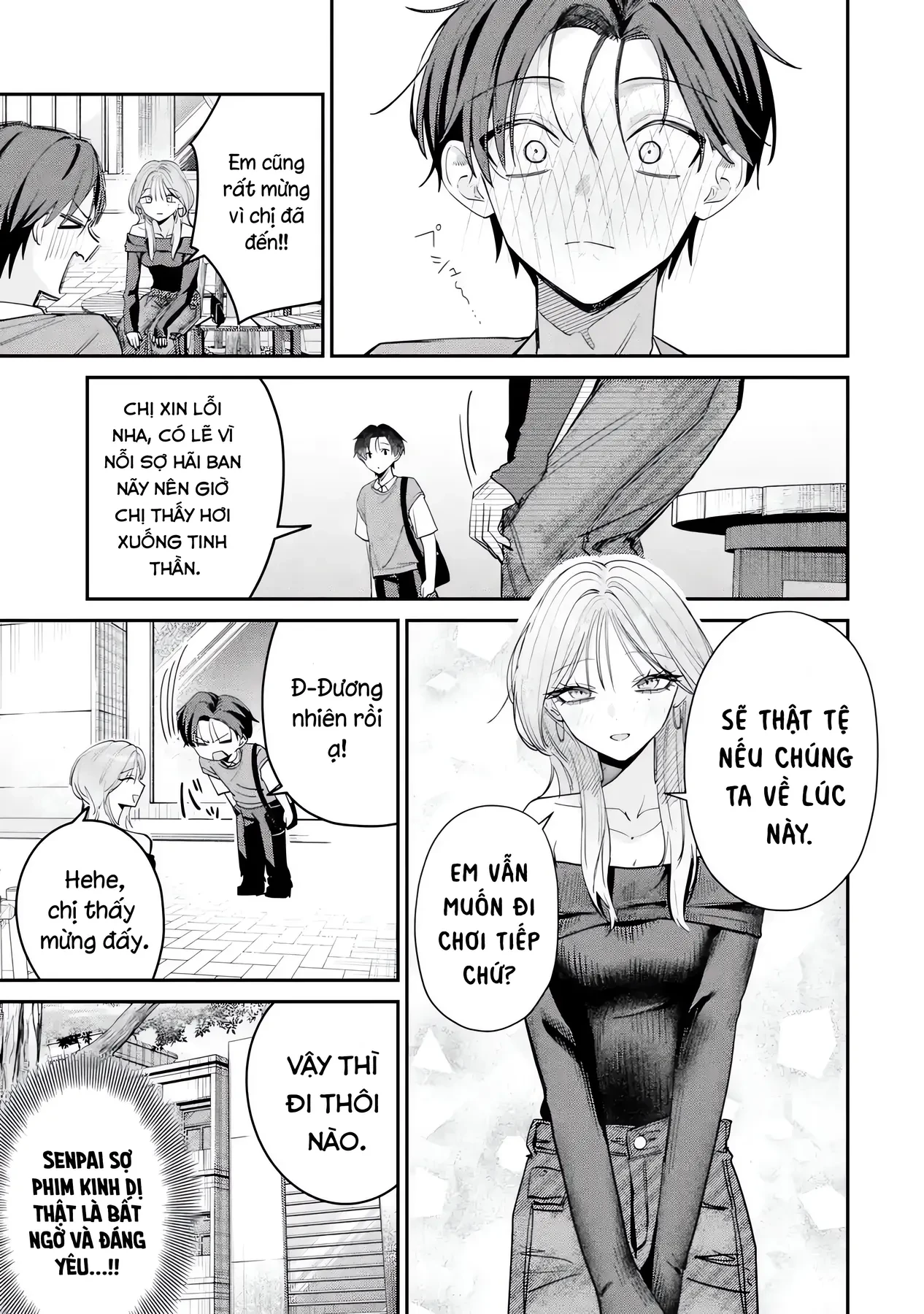 Haimiya-Senpai Không Chỉ Đáng Sợ Mà Còn Dễ Thương Chapter 10 - 16