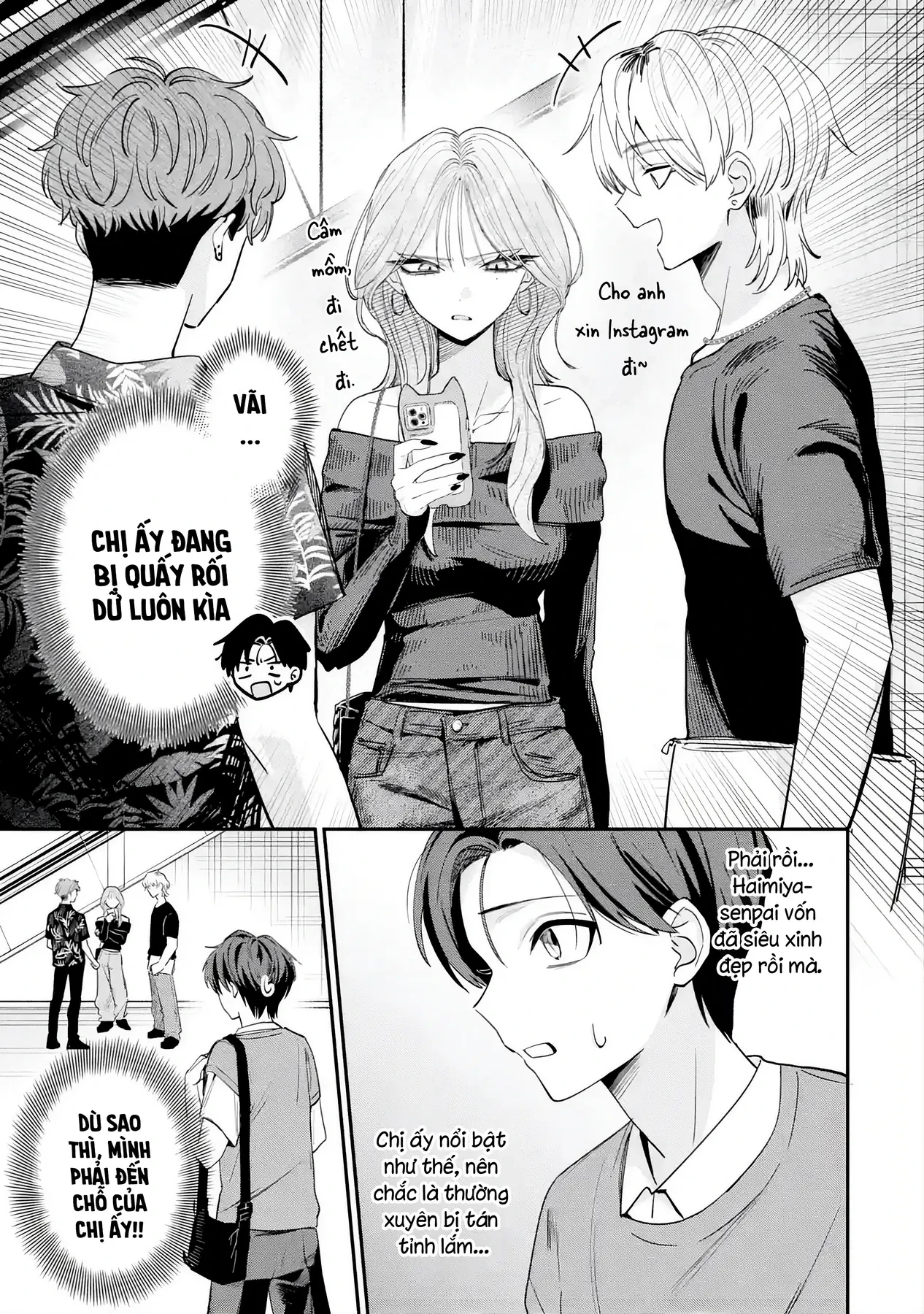 Haimiya-Senpai Không Chỉ Đáng Sợ Mà Còn Dễ Thương Chapter 11 - 4