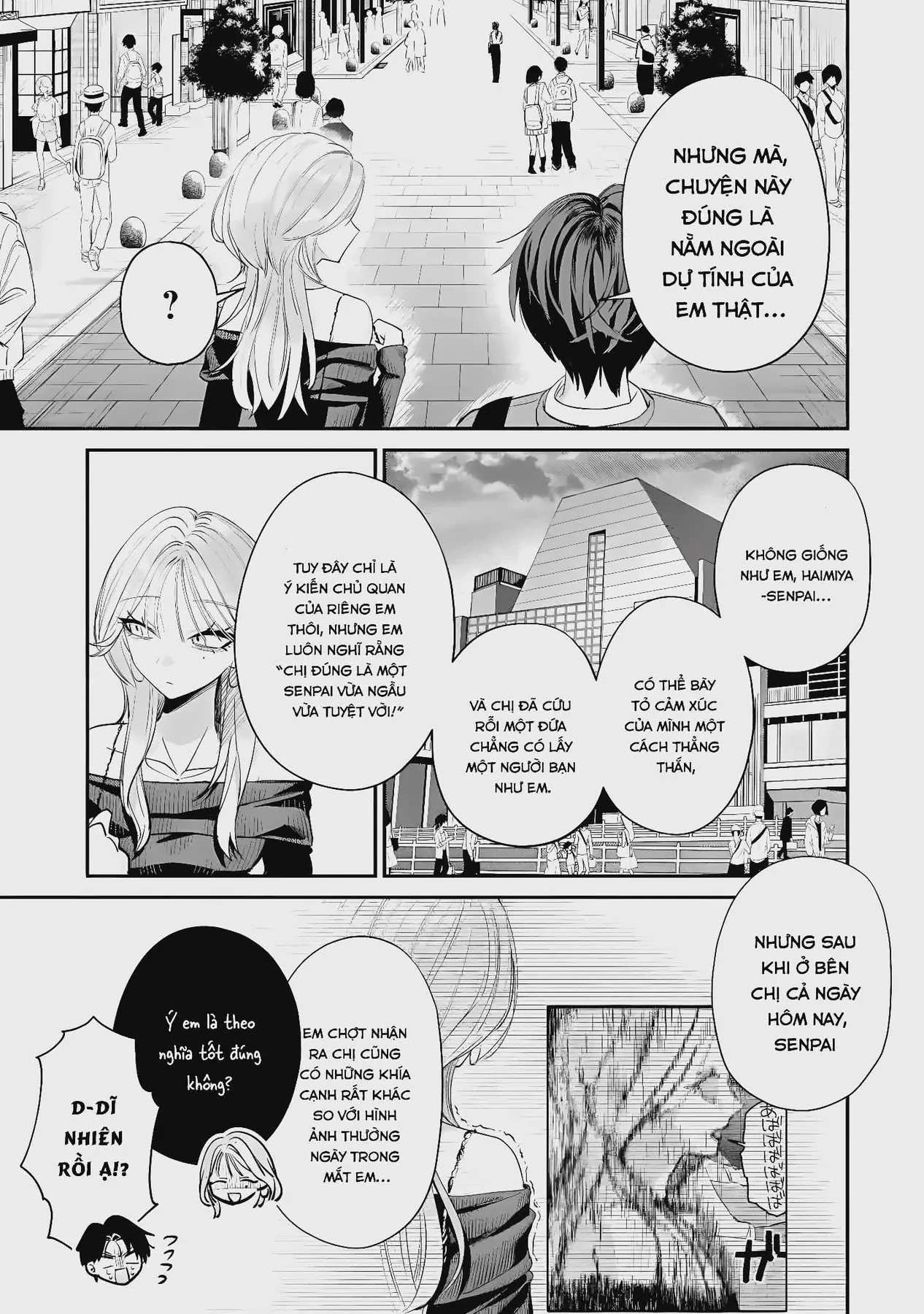 Haimiya-Senpai Không Chỉ Đáng Sợ Mà Còn Dễ Thương Chapter 13 - 4