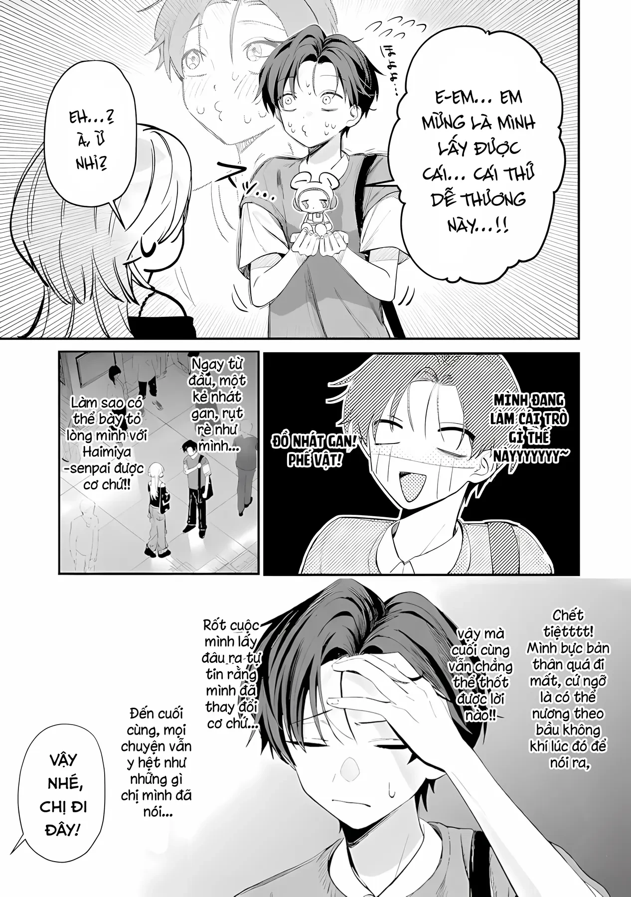 Haimiya-Senpai Không Chỉ Đáng Sợ Mà Còn Dễ Thương Chapter 13 - 8