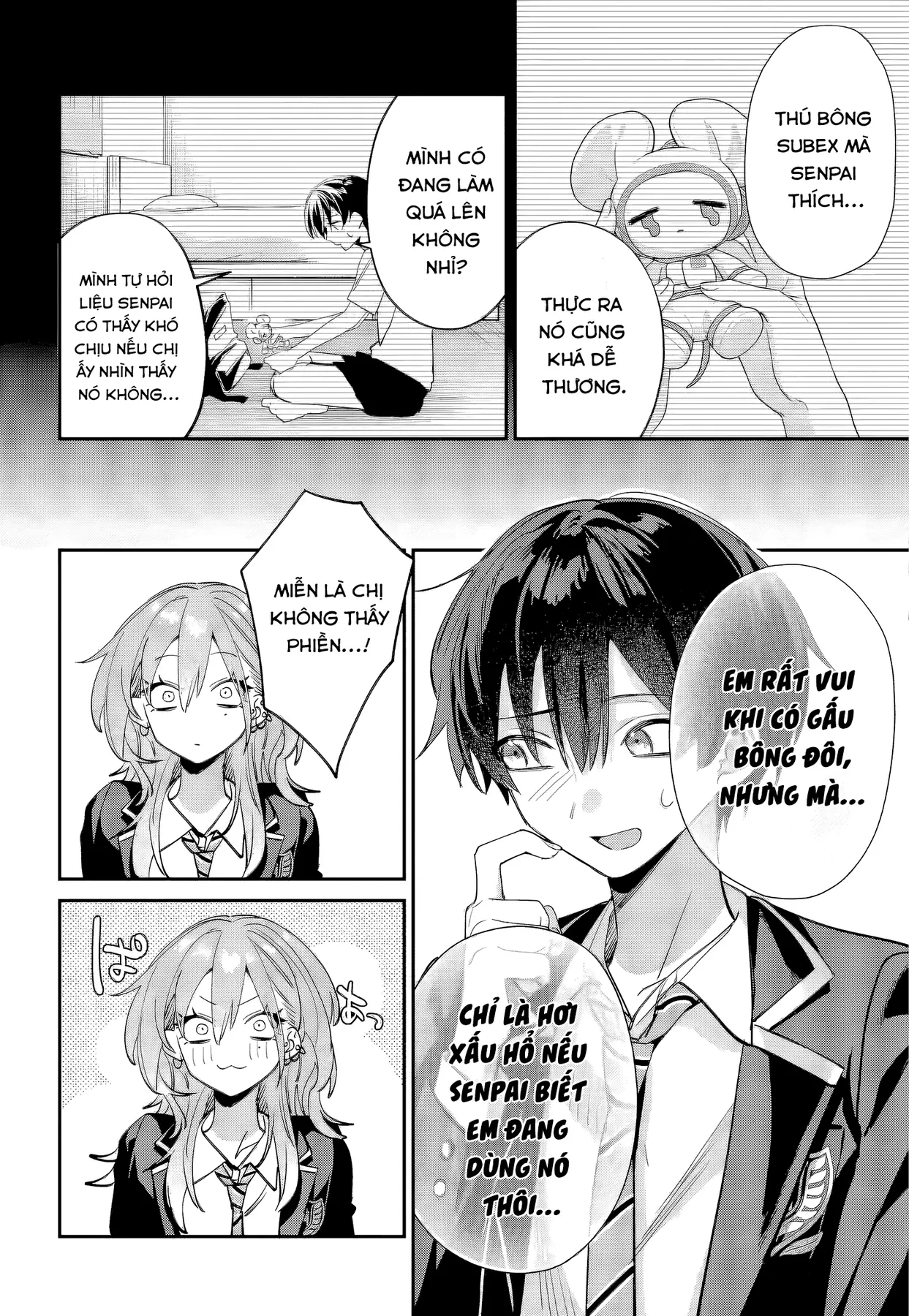 Haimiya-Senpai Không Chỉ Đáng Sợ Mà Còn Dễ Thương Chapter 14 - 7
