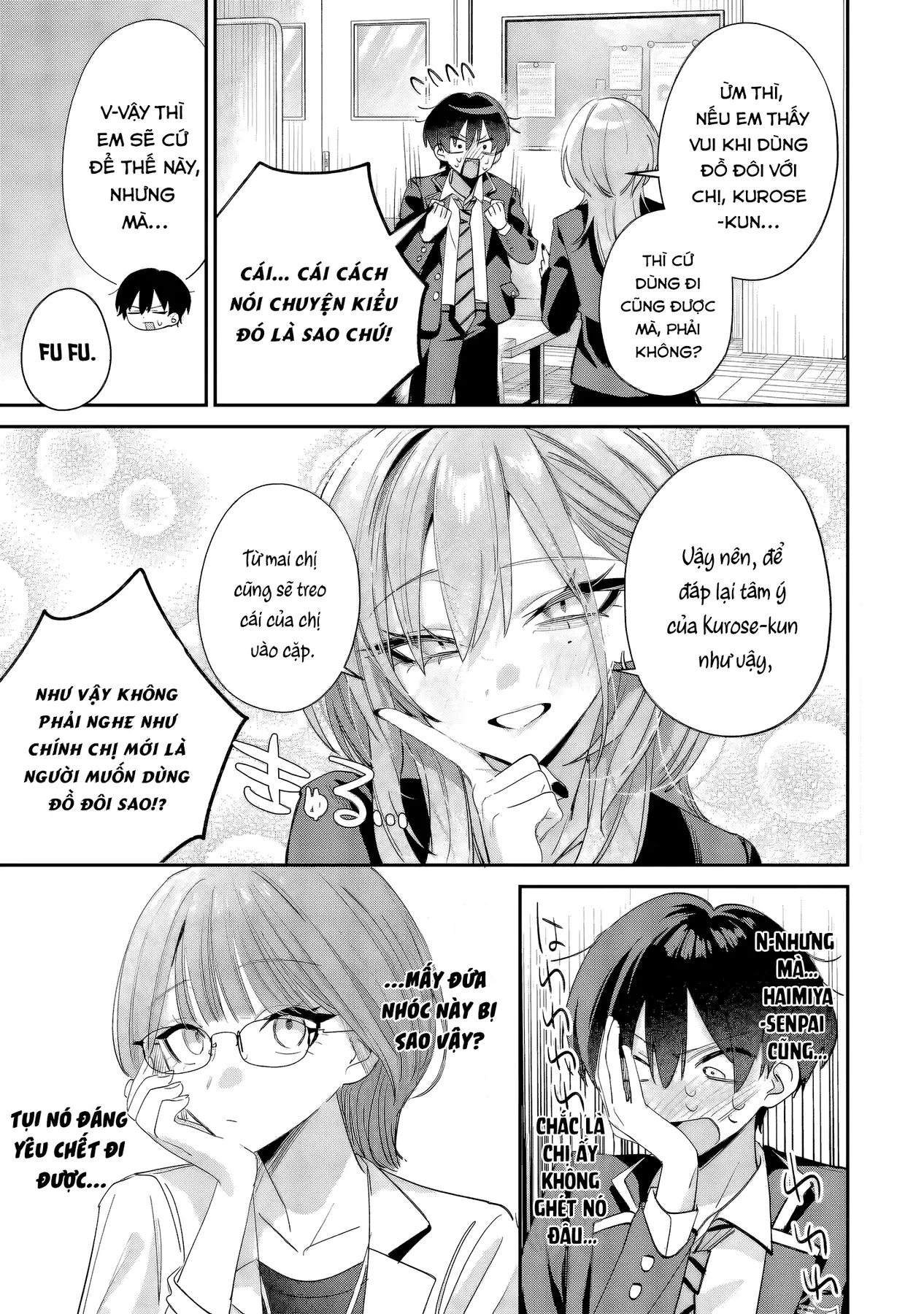 Haimiya-Senpai Không Chỉ Đáng Sợ Mà Còn Dễ Thương Chapter 14 - 8