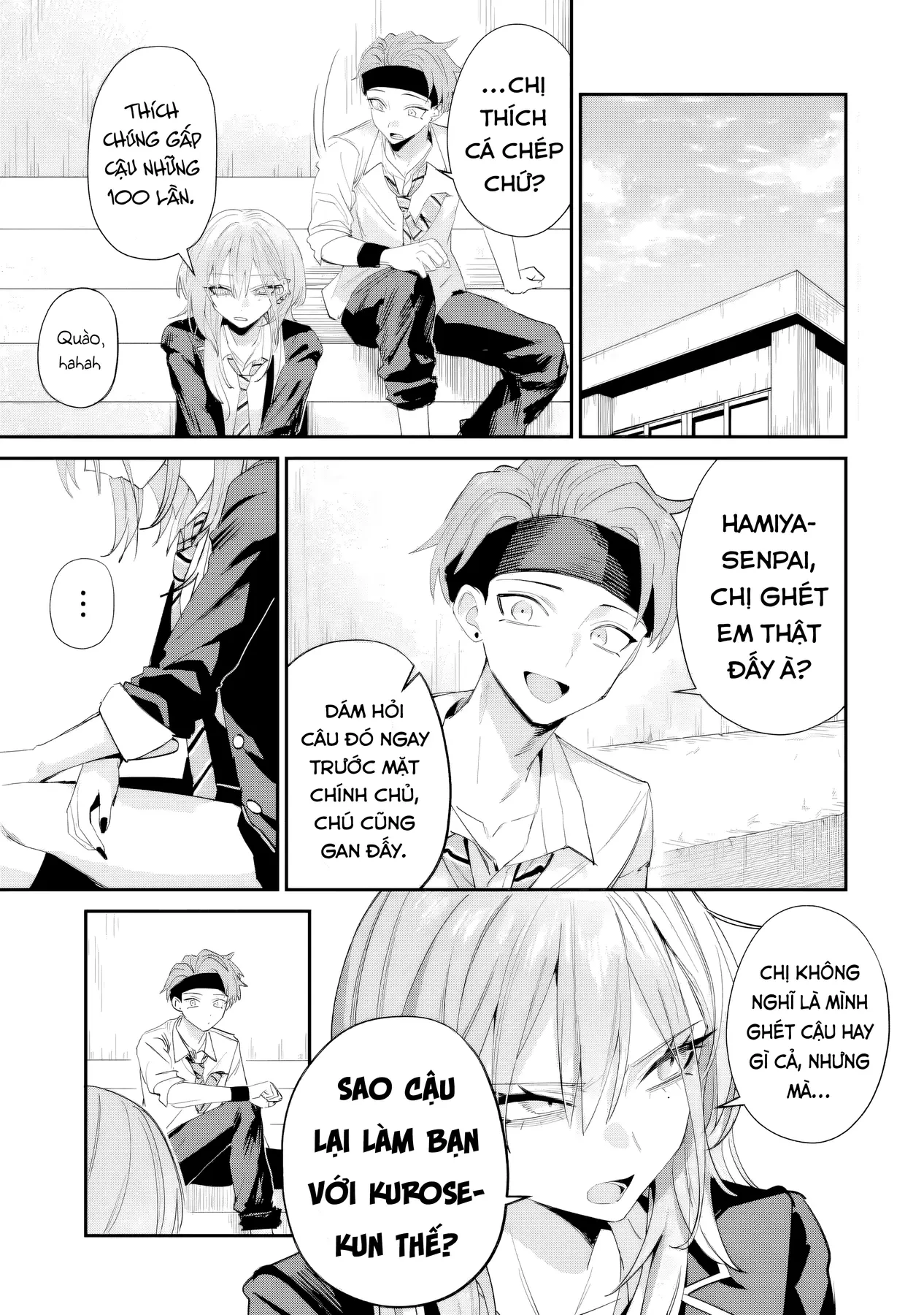 Haimiya-Senpai Không Chỉ Đáng Sợ Mà Còn Dễ Thương Chapter 17 - 8