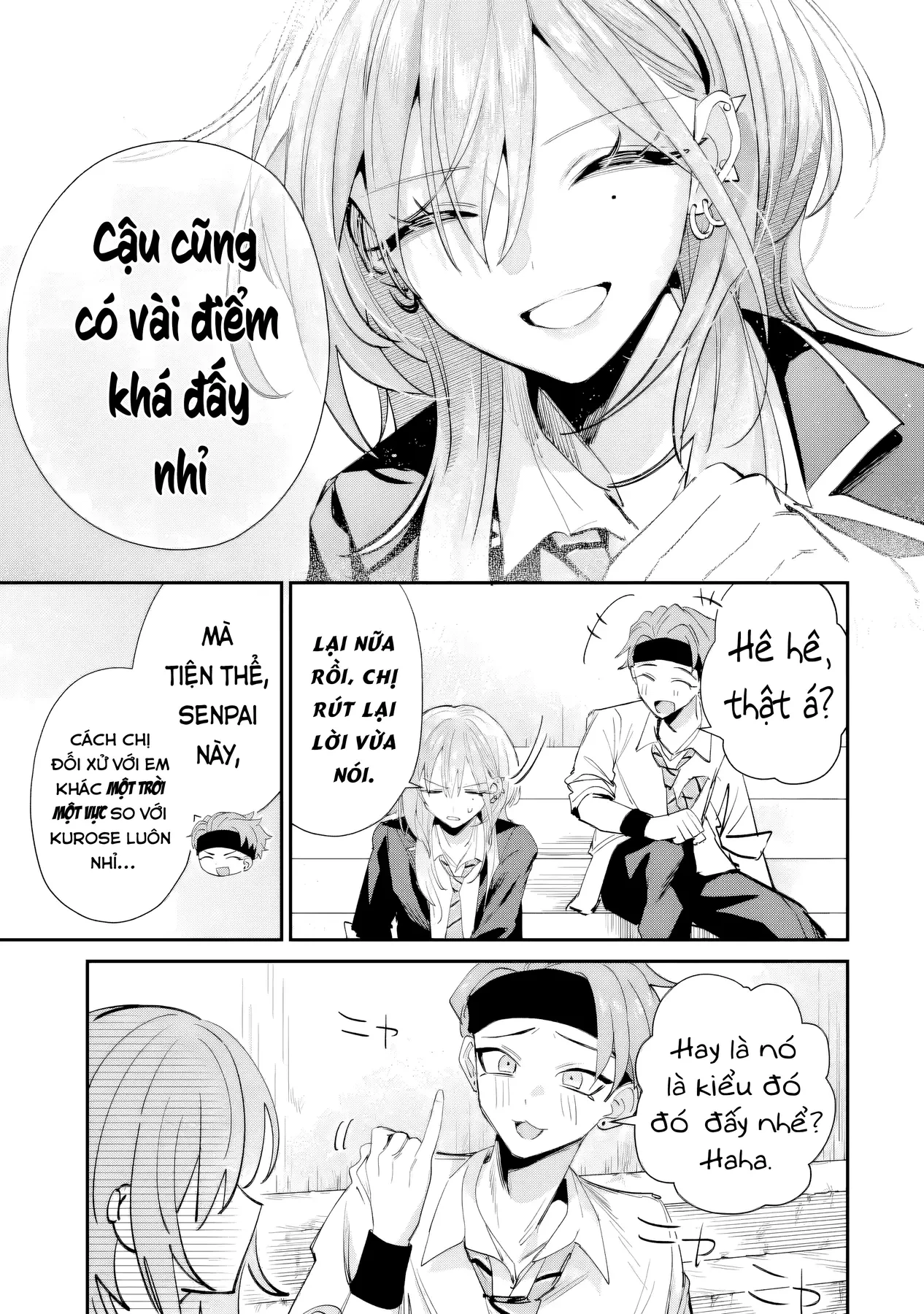 Haimiya-Senpai Không Chỉ Đáng Sợ Mà Còn Dễ Thương Chapter 17 - 14