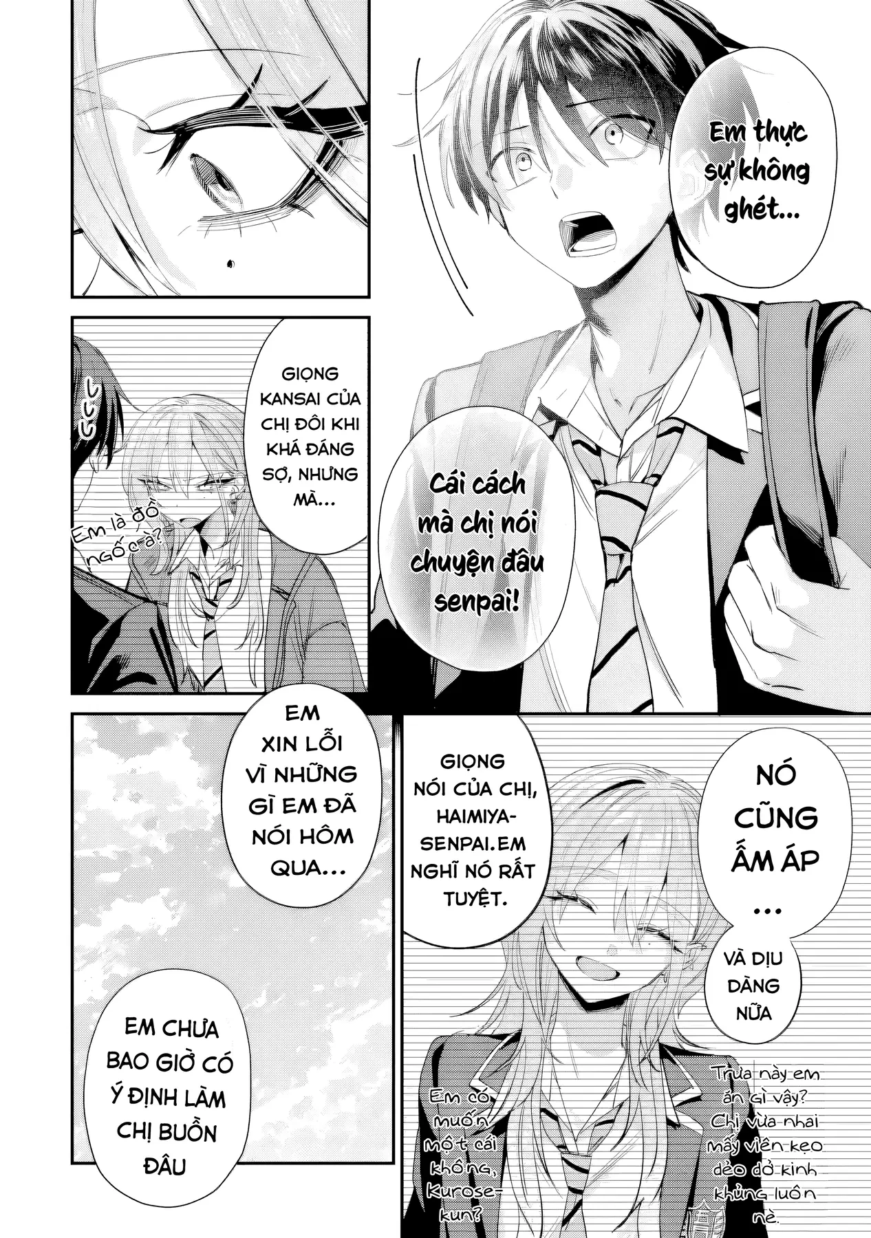 Haimiya-Senpai Không Chỉ Đáng Sợ Mà Còn Dễ Thương Chapter 18 - 13