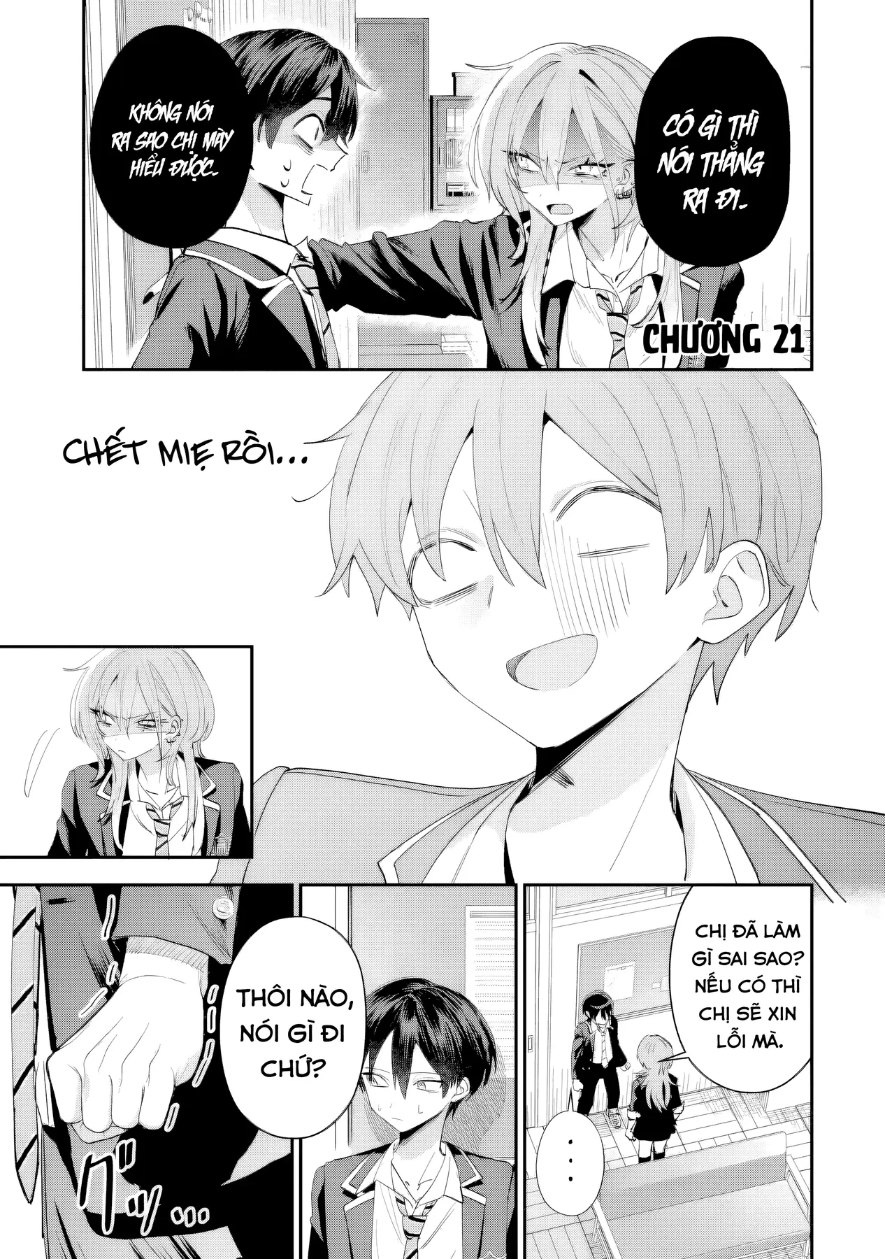 Haimiya-Senpai Không Chỉ Đáng Sợ Mà Còn Dễ Thương Chapter 21 - 2