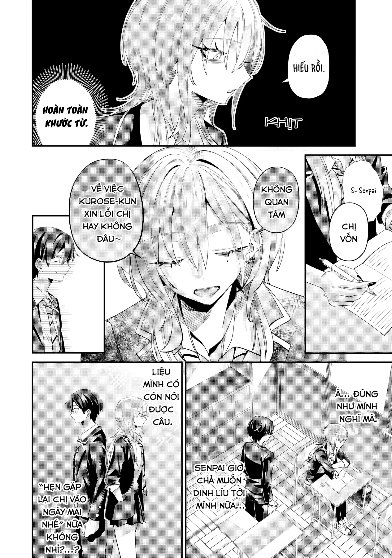 Haimiya-Senpai Không Chỉ Đáng Sợ Mà Còn Dễ Thương Chapter 22 - 7