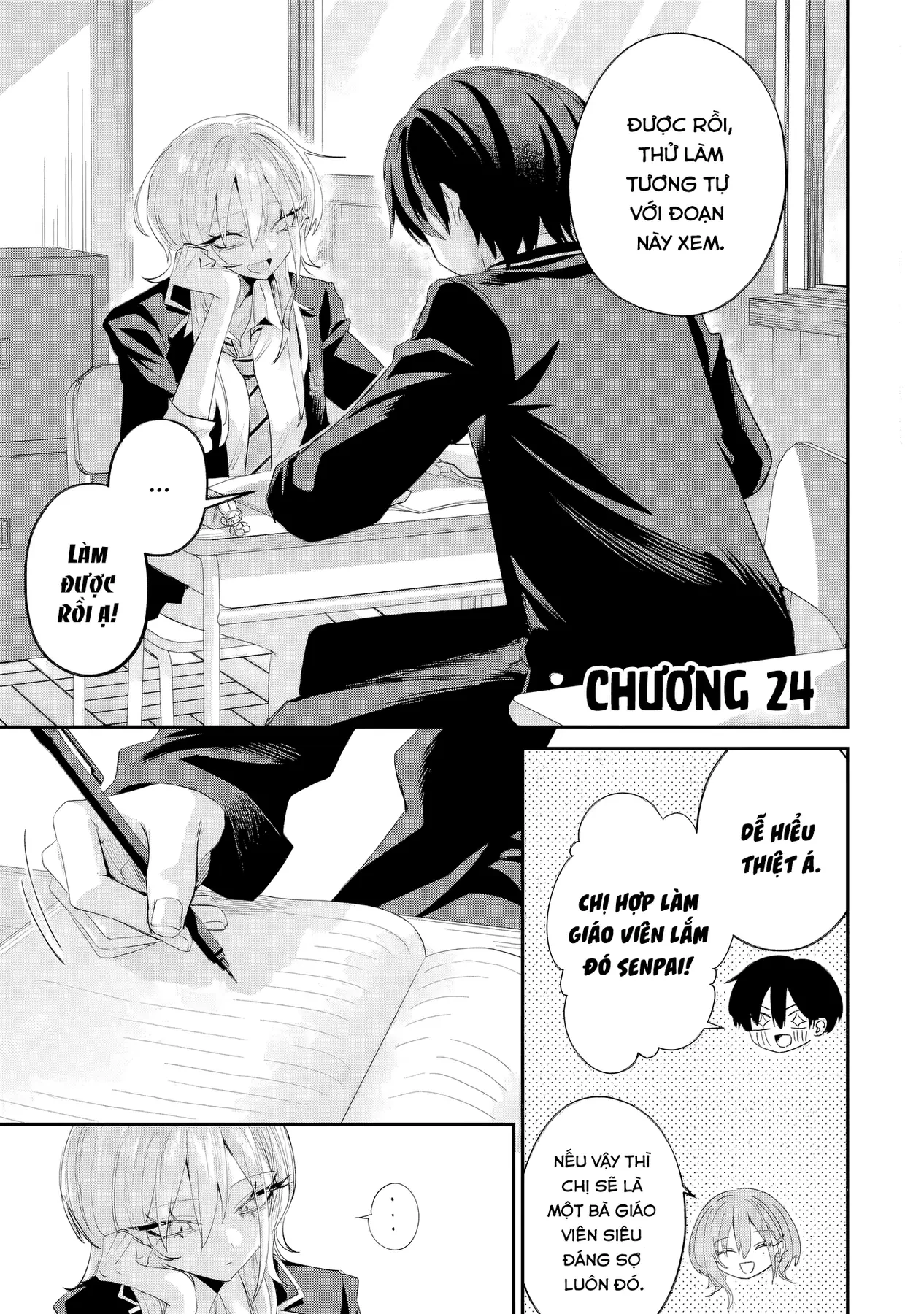 Haimiya-Senpai Không Chỉ Đáng Sợ Mà Còn Dễ Thương Chapter 24 - 2