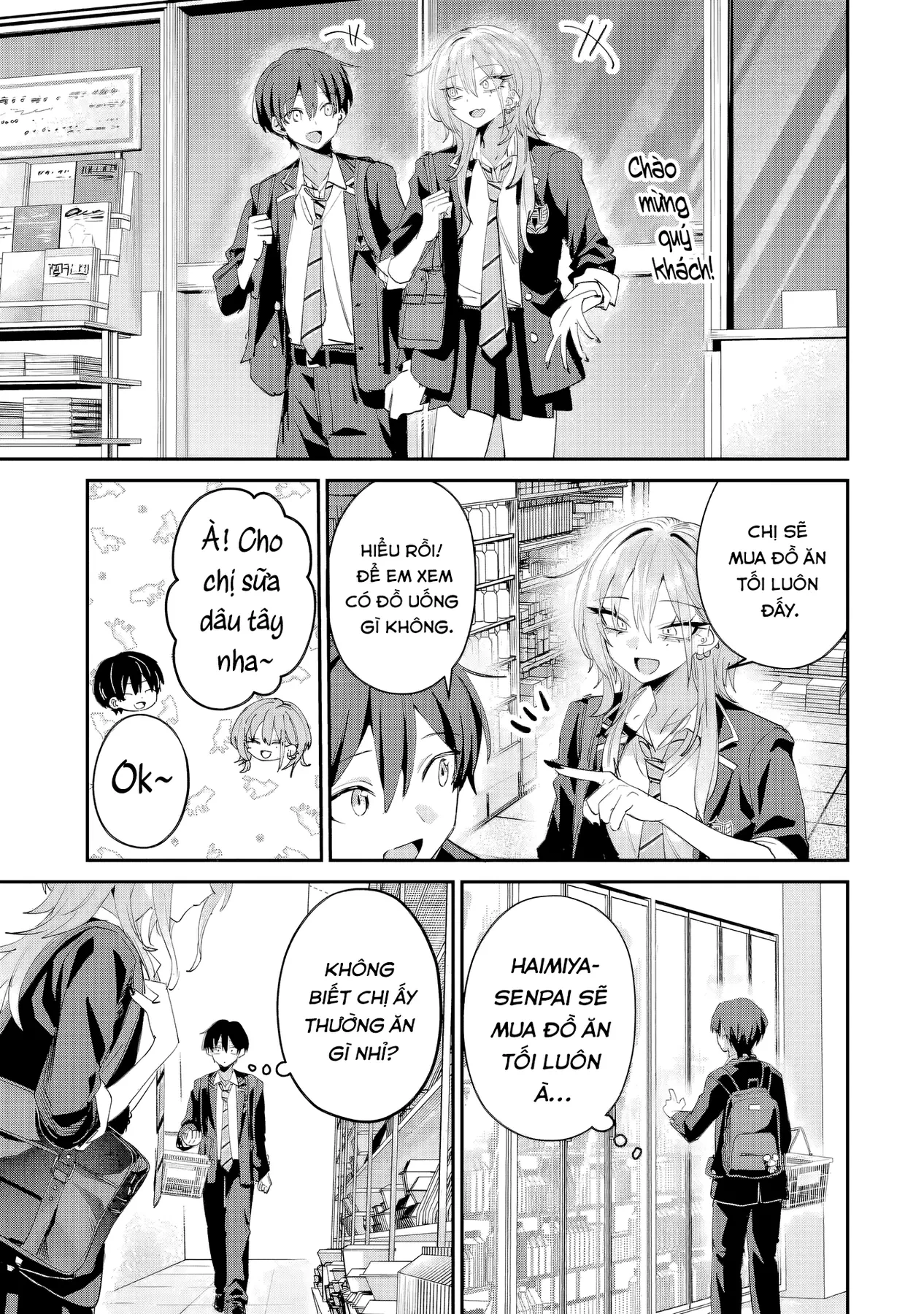 Haimiya-Senpai Không Chỉ Đáng Sợ Mà Còn Dễ Thương Chapter 25 - 4