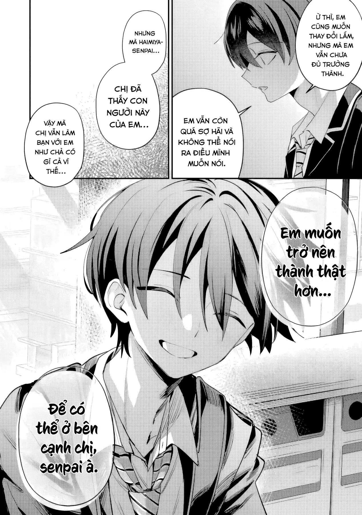 Haimiya-Senpai Không Chỉ Đáng Sợ Mà Còn Dễ Thương Chapter 25 - 11