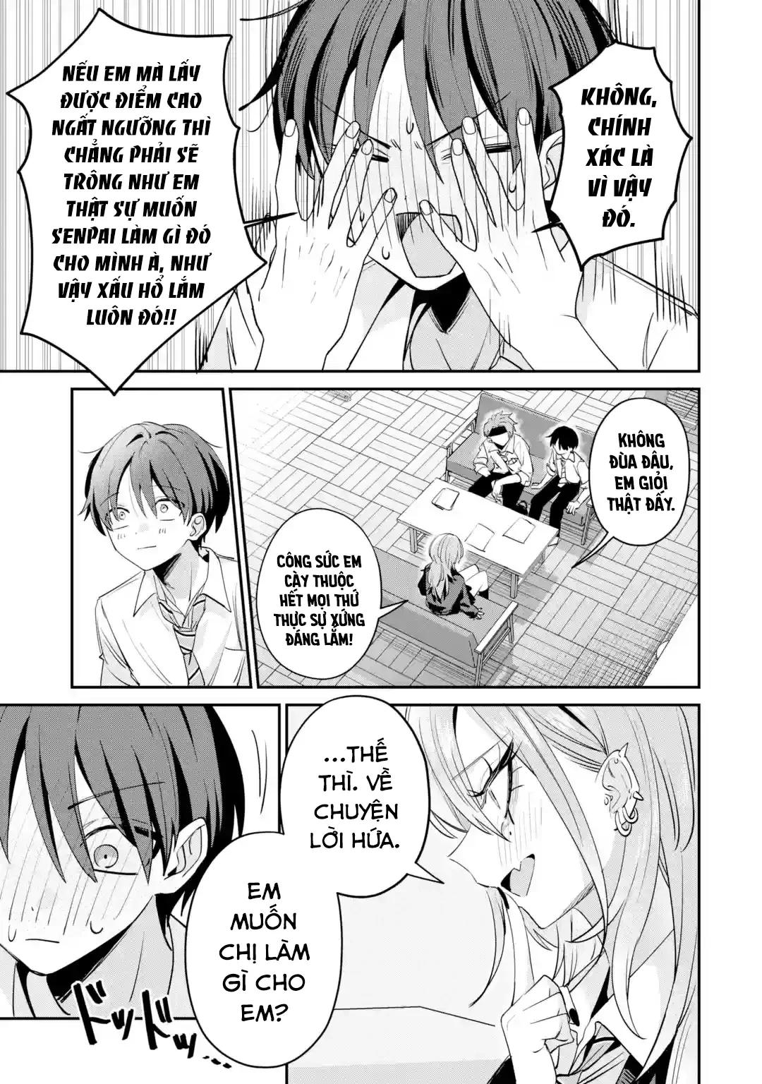 Haimiya-Senpai Không Chỉ Đáng Sợ Mà Còn Dễ Thương Chapter 26 - 12