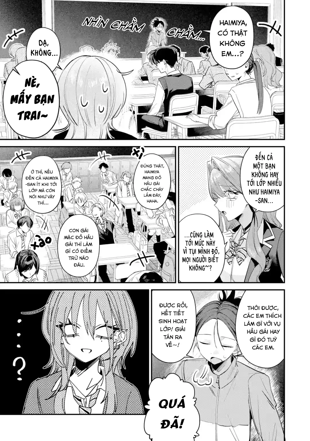 Haimiya-Senpai Không Chỉ Đáng Sợ Mà Còn Dễ Thương Chapter  27 - 6