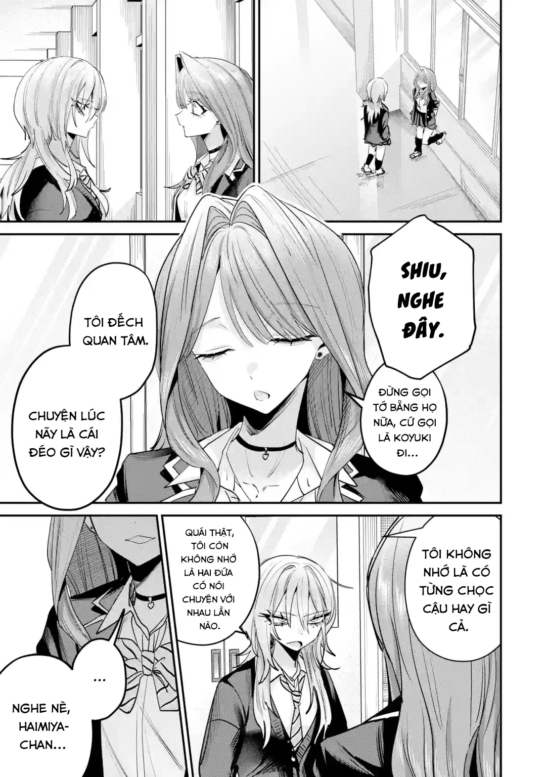 Haimiya-Senpai Không Chỉ Đáng Sợ Mà Còn Dễ Thương Chapter  27 - 8