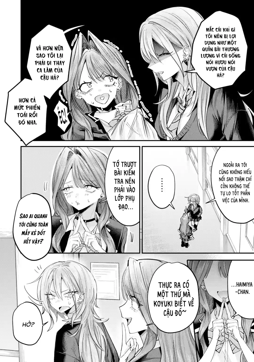 Haimiya-Senpai Không Chỉ Đáng Sợ Mà Còn Dễ Thương Chapter  27 - 13