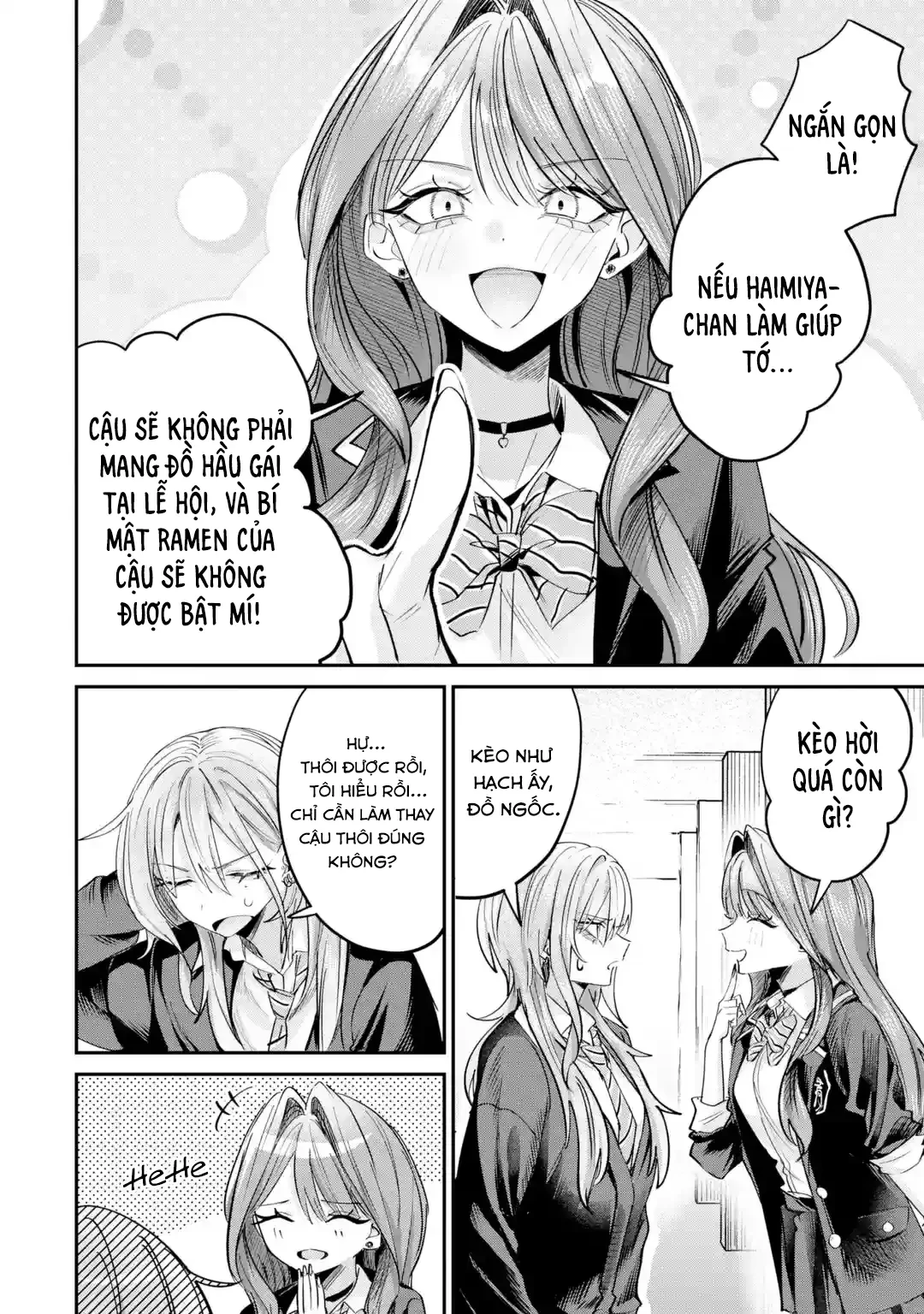 Haimiya-Senpai Không Chỉ Đáng Sợ Mà Còn Dễ Thương Chapter  27 - 15