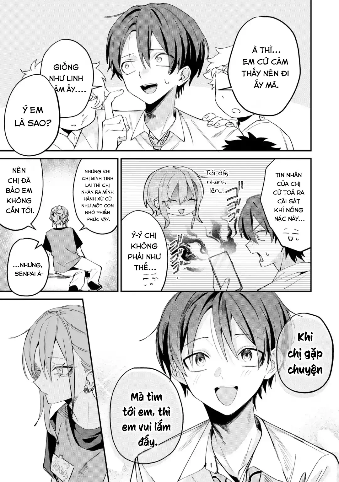 Haimiya-Senpai Không Chỉ Đáng Sợ Mà Còn Dễ Thương Chapter  28 - 14