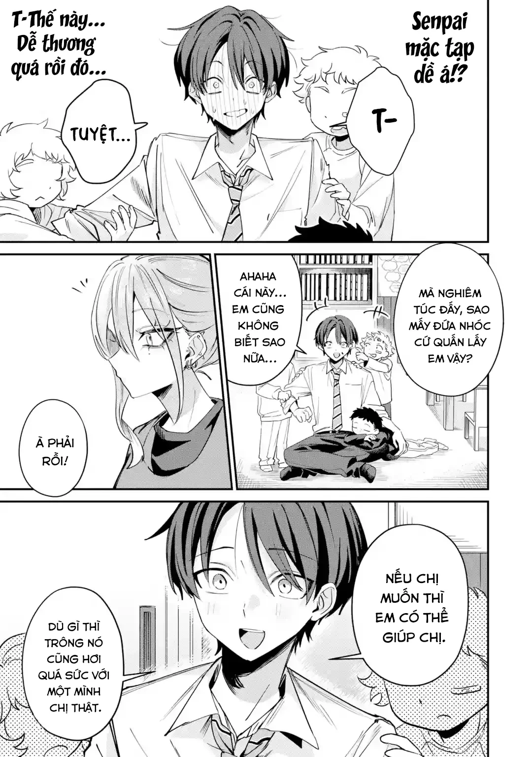 Haimiya-Senpai Không Chỉ Đáng Sợ Mà Còn Dễ Thương Chapter  28 - 16