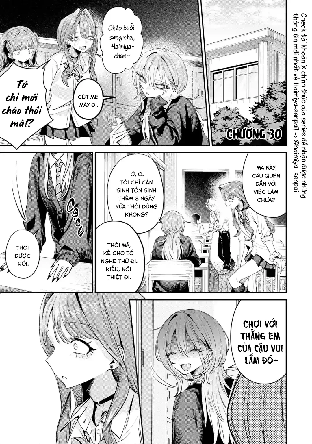 Haimiya-Senpai Không Chỉ Đáng Sợ Mà Còn Dễ Thương Chapter  30 - 2