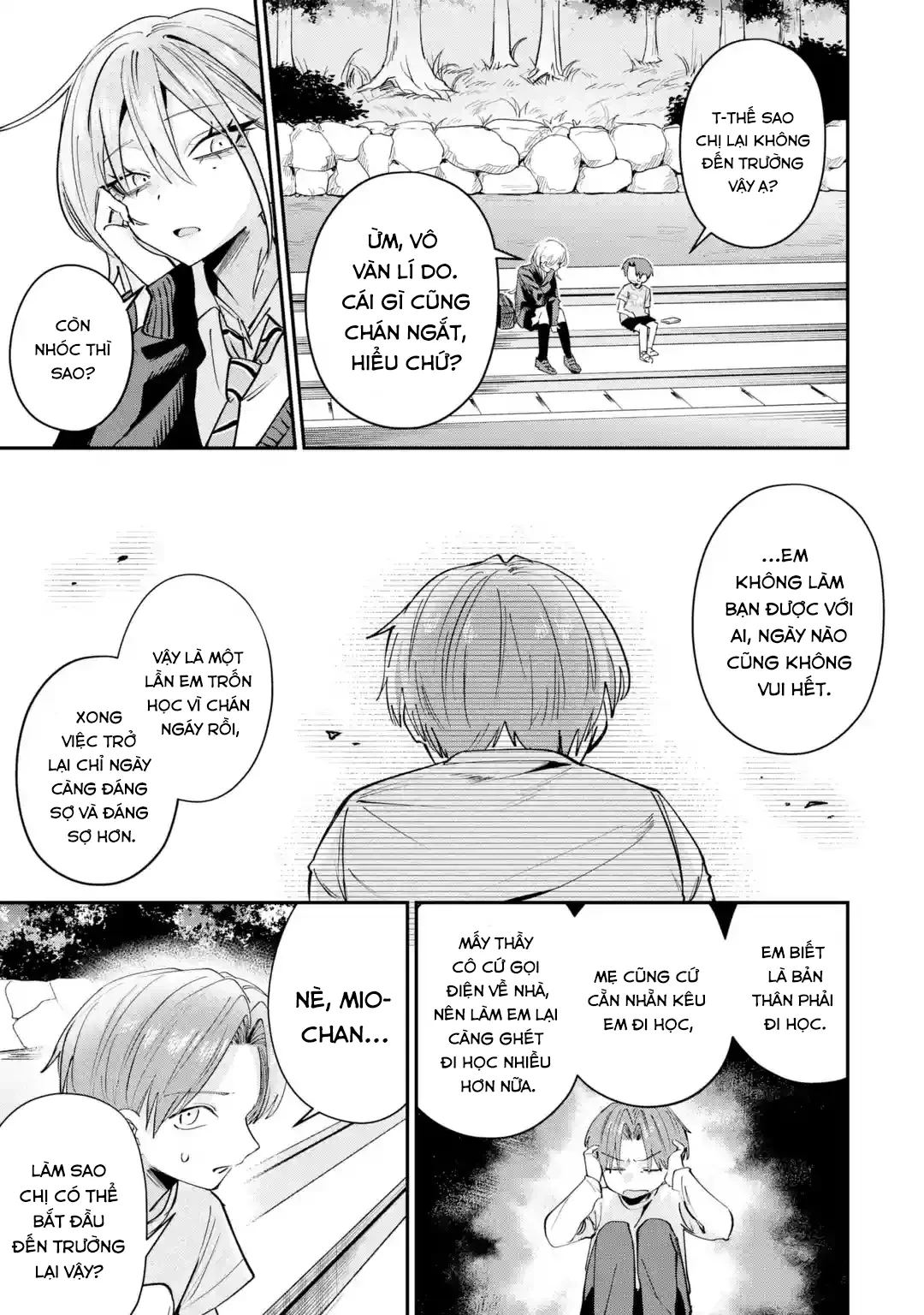 Haimiya-Senpai Không Chỉ Đáng Sợ Mà Còn Dễ Thương Chapter  30 - 14