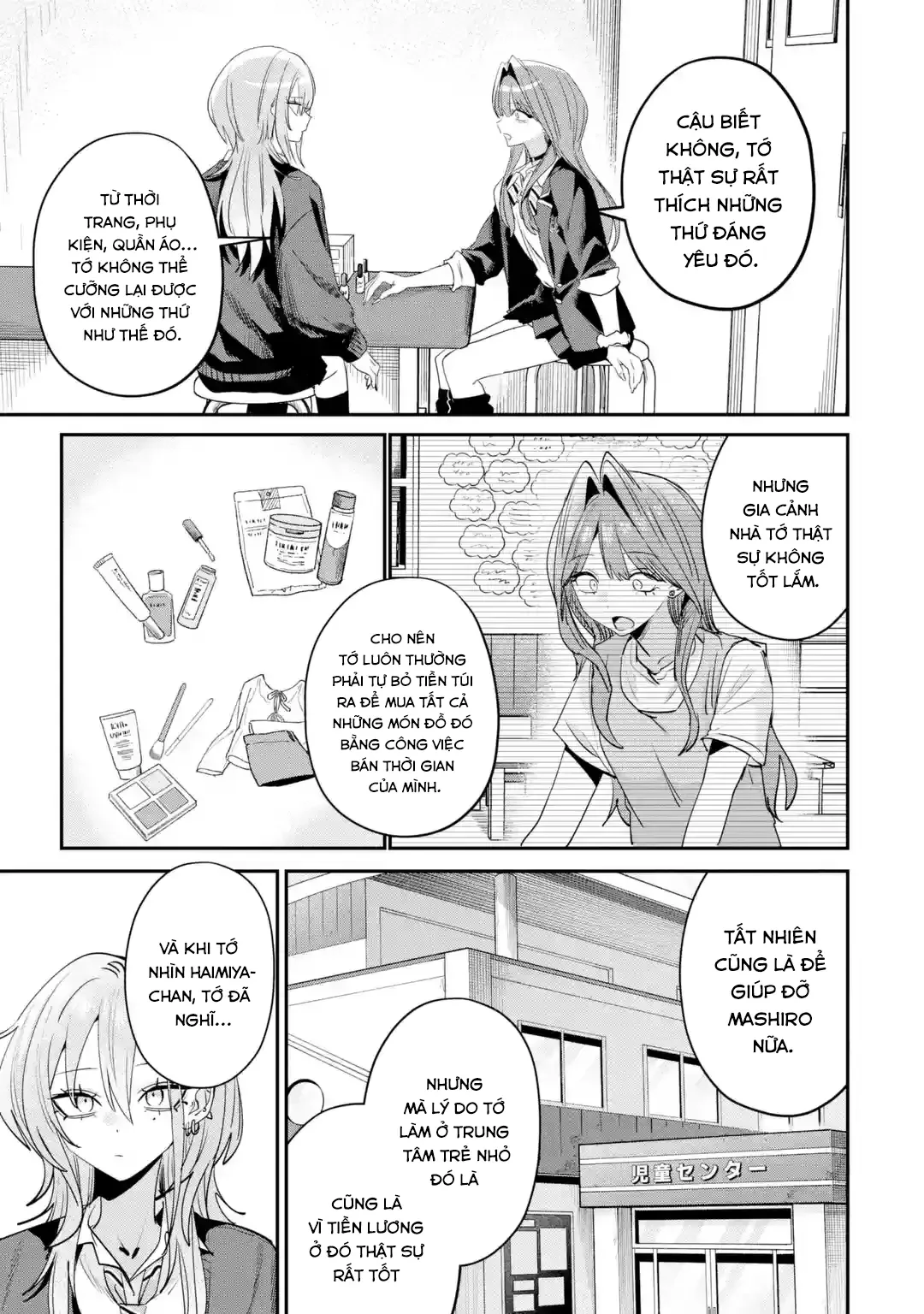 Haimiya-Senpai Không Chỉ Đáng Sợ Mà Còn Dễ Thương Chapter  33 - 6