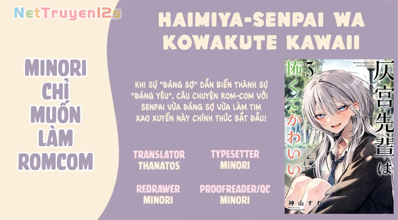 Haimiya-Senpai Không Chỉ Đáng Sợ Mà Còn Dễ Thương Chapter  34 - 1