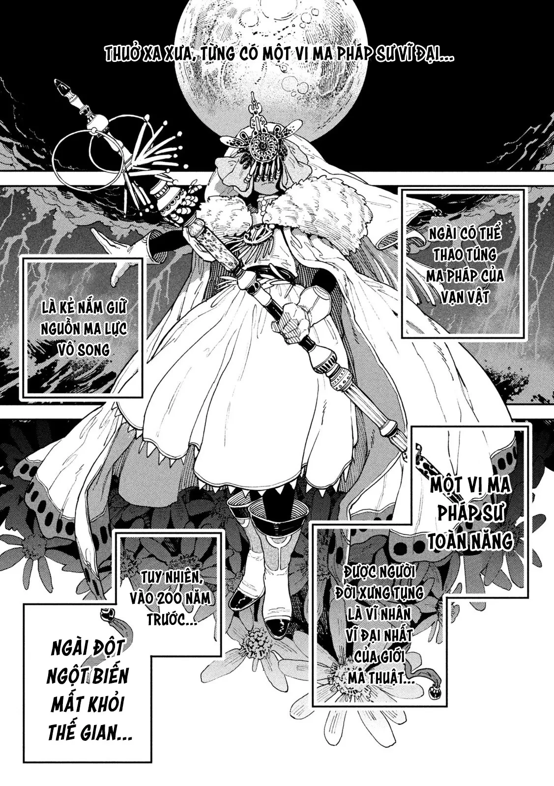 Nàng Dark Elf Với Ma Lực Tàn Phai Chapter 1 - 2