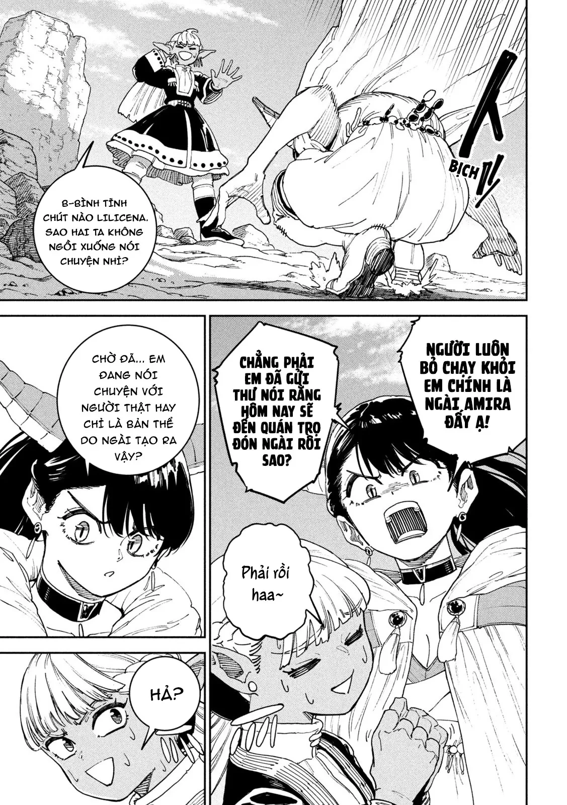 Nàng Dark Elf Với Ma Lực Tàn Phai Chapter 1 - 14