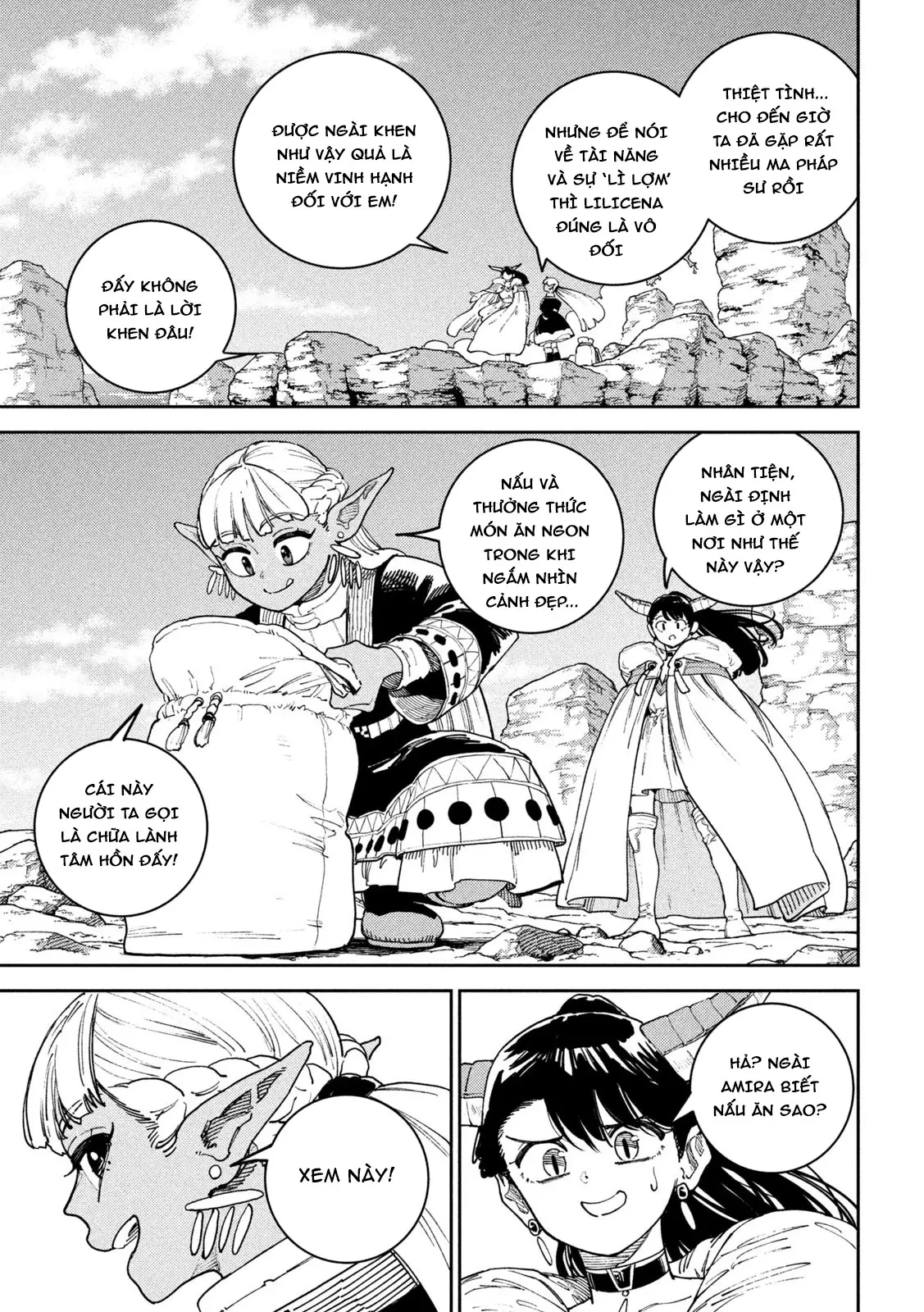 Nàng Dark Elf Với Ma Lực Tàn Phai Chapter 1 - 16