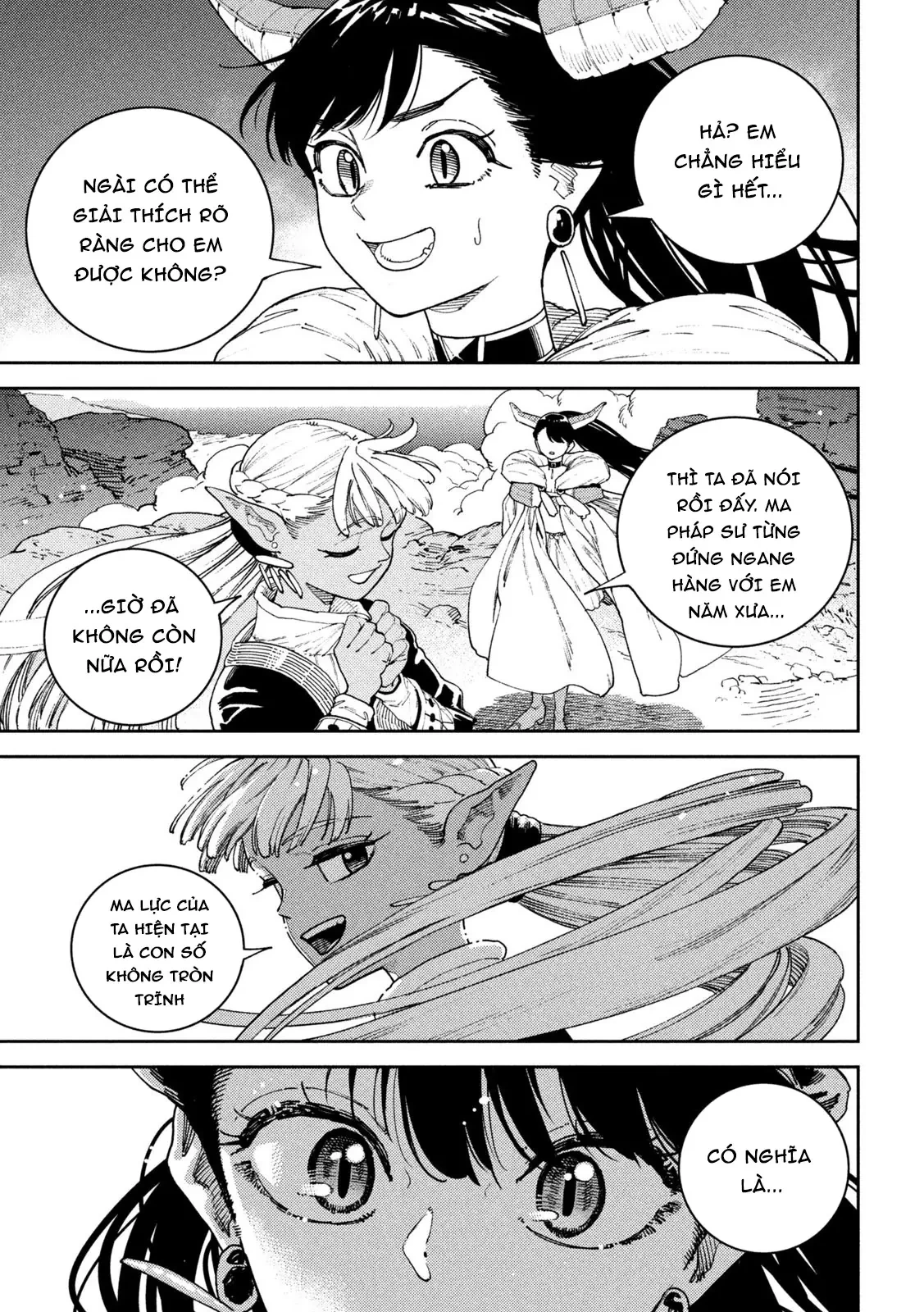 Nàng Dark Elf Với Ma Lực Tàn Phai Chapter 1 - 36