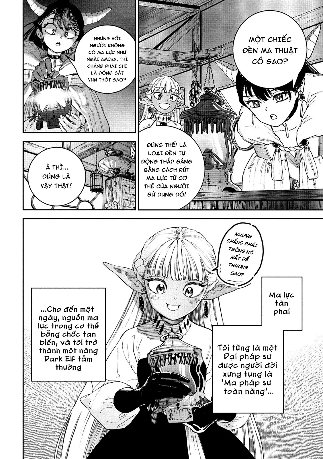 Nàng Dark Elf Với Ma Lực Tàn Phai Chapter 2 - 5