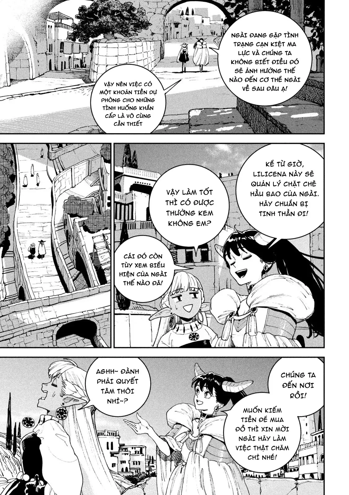 Nàng Dark Elf Với Ma Lực Tàn Phai Chapter 2 - 10