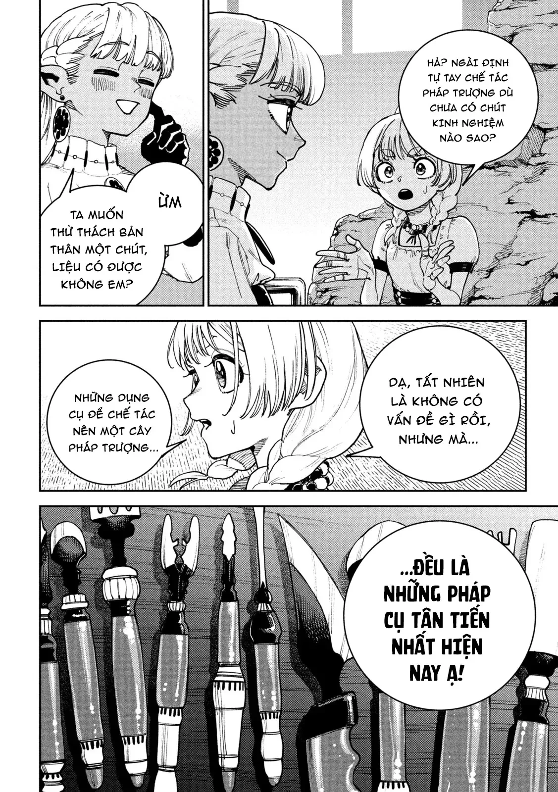 Nàng Dark Elf Với Ma Lực Tàn Phai Chapter 2 - 32