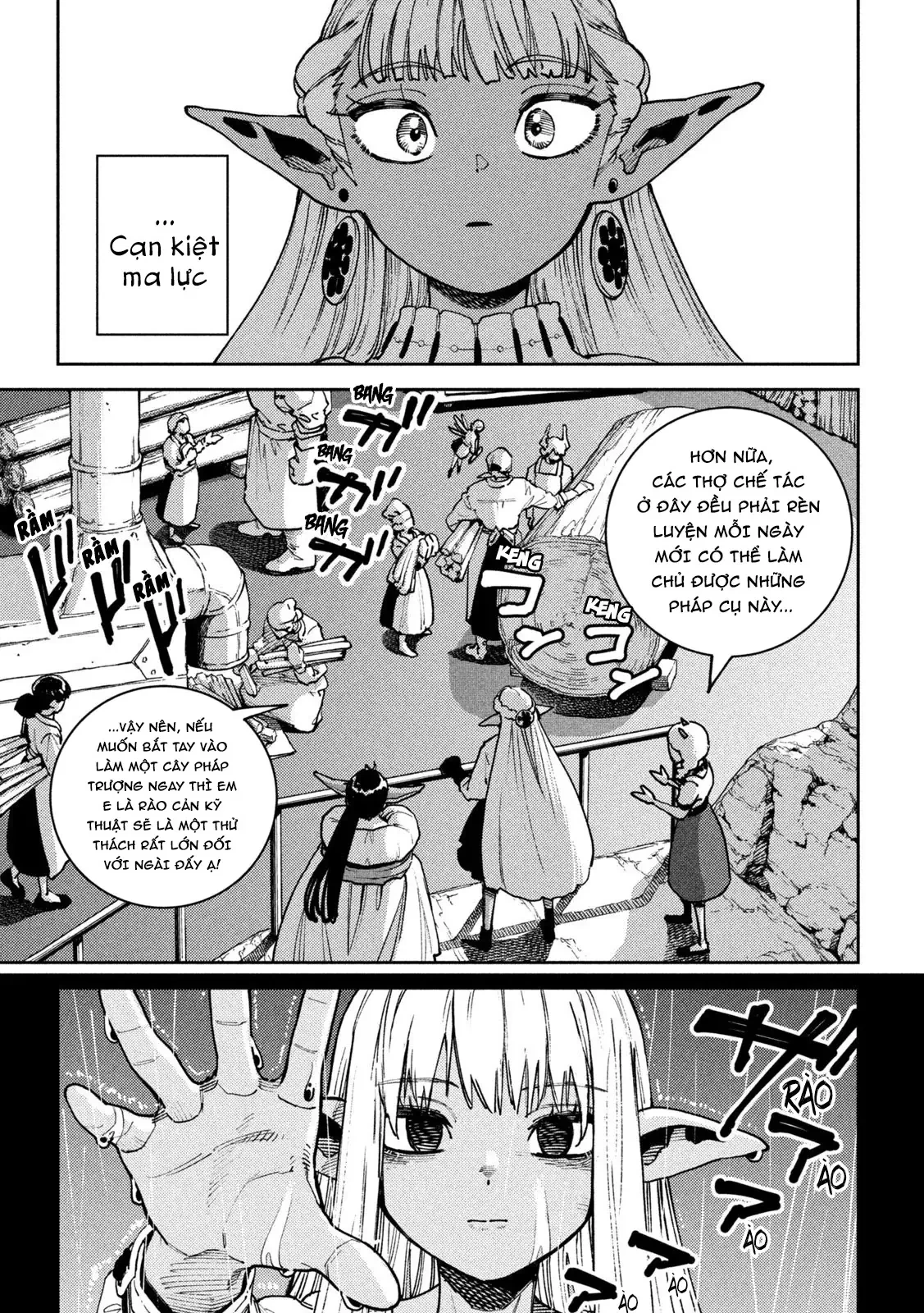 Nàng Dark Elf Với Ma Lực Tàn Phai Chapter 2 - 33