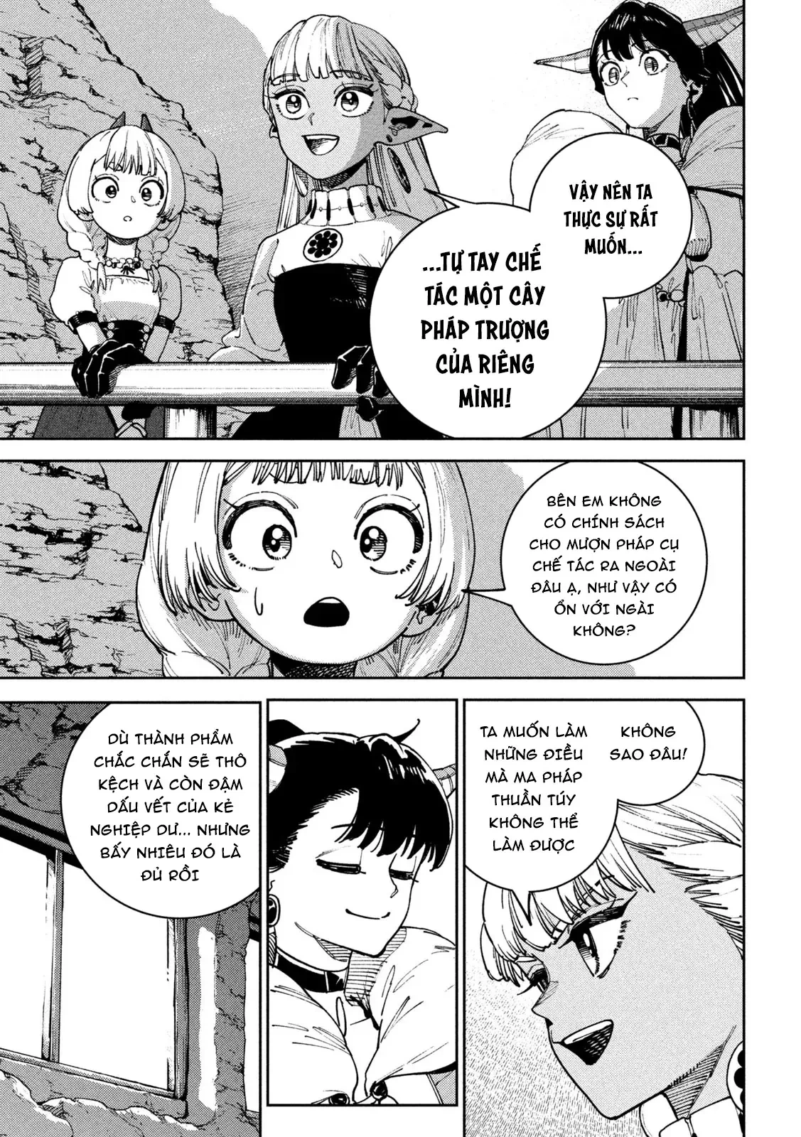 Nàng Dark Elf Với Ma Lực Tàn Phai Chapter 2 - 37