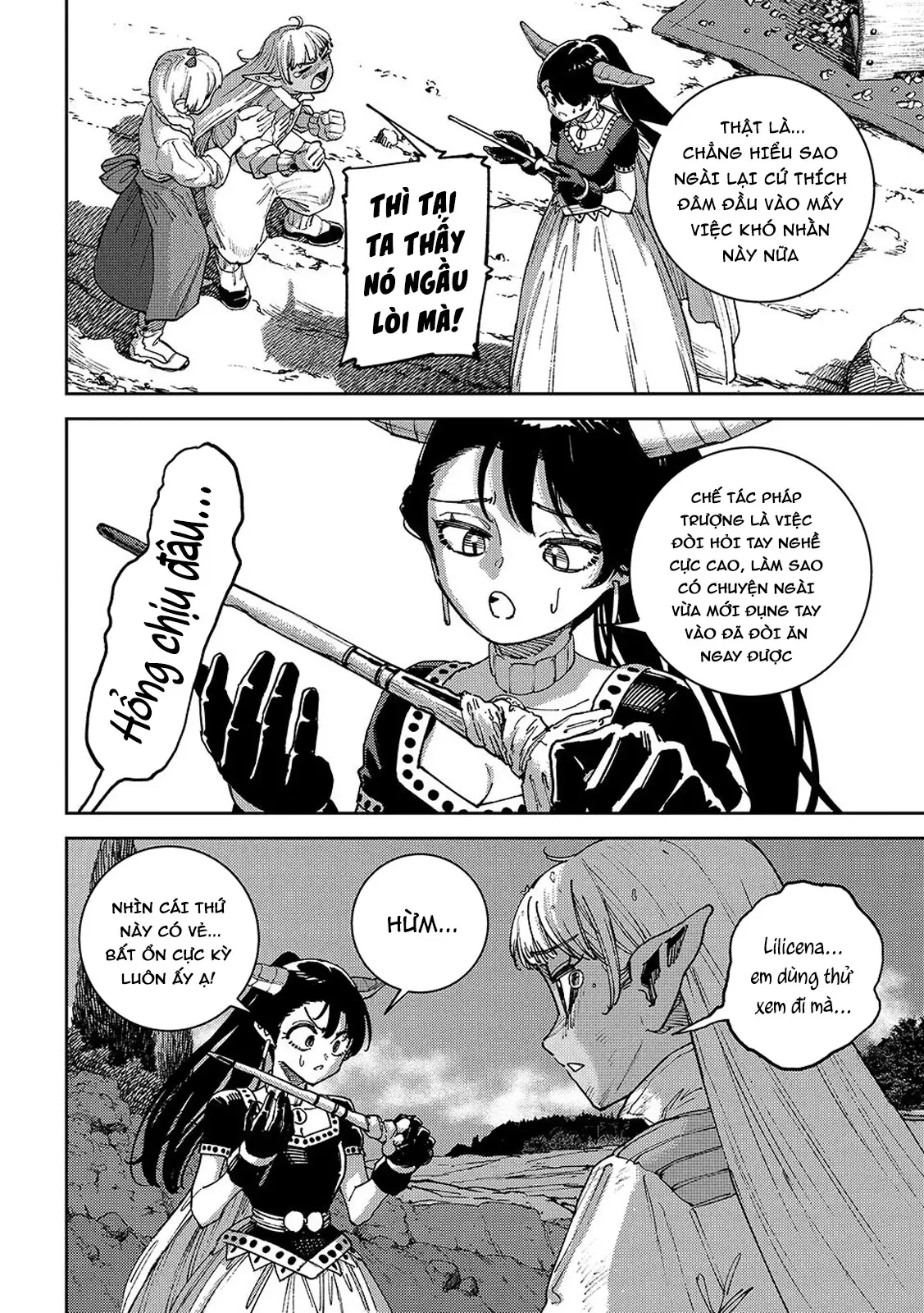 Nàng Dark Elf Với Ma Lực Tàn Phai Chapter  3 - 4