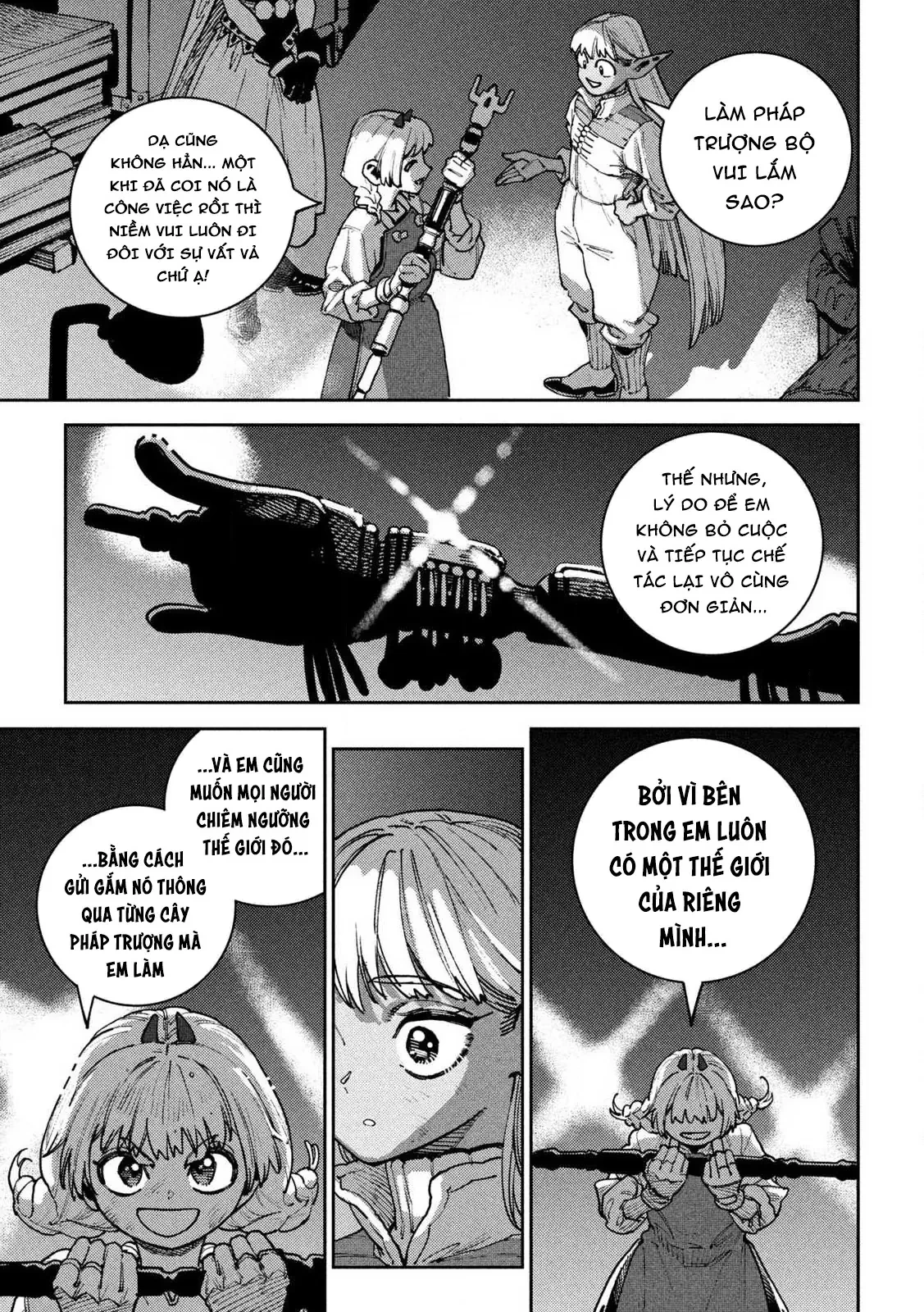 Nàng Dark Elf Với Ma Lực Tàn Phai Chapter  3 - 22