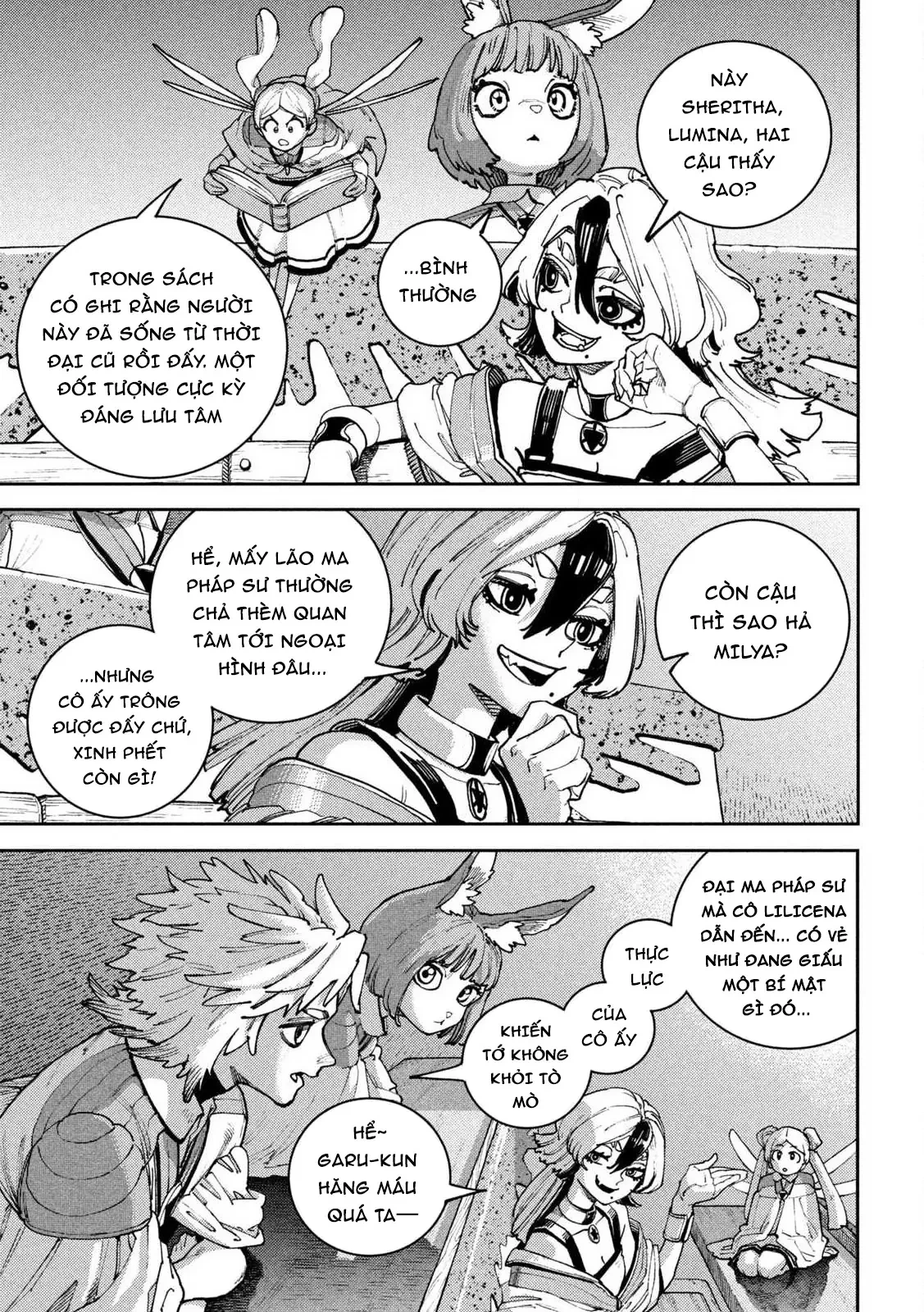 Nàng Dark Elf Với Ma Lực Tàn Phai Chapter  3 - 36
