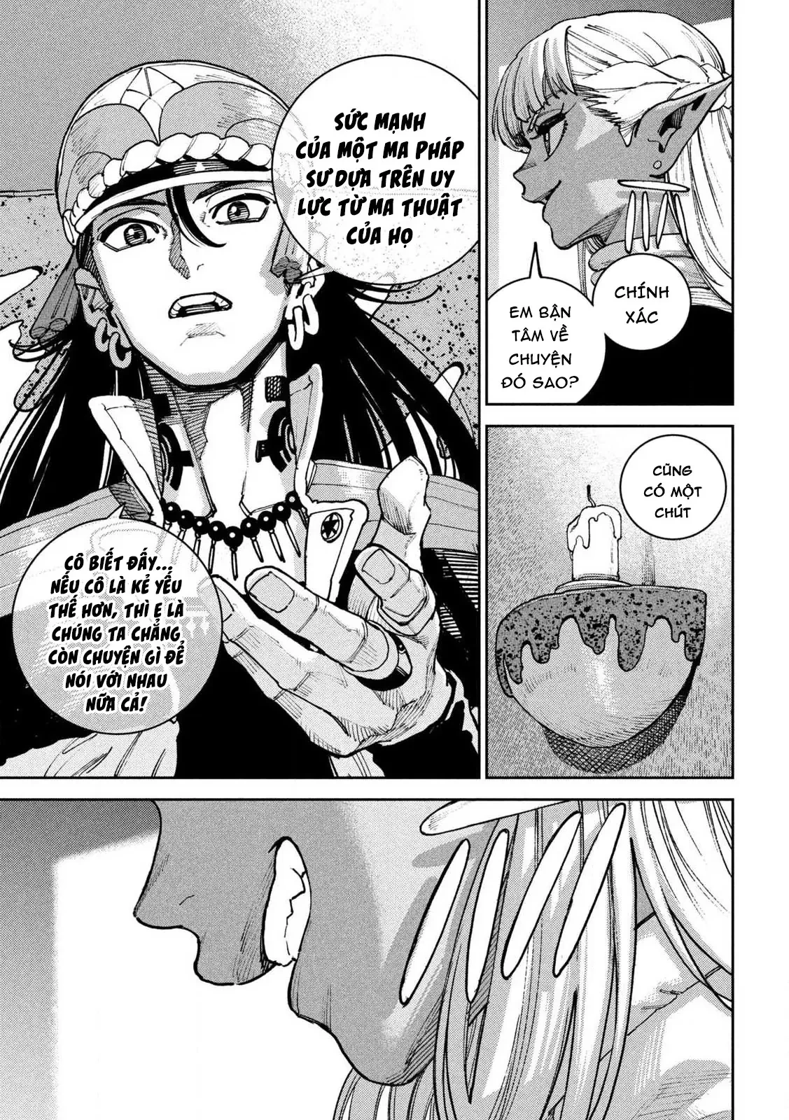 Nàng Dark Elf Với Ma Lực Tàn Phai Chapter  3 - 38