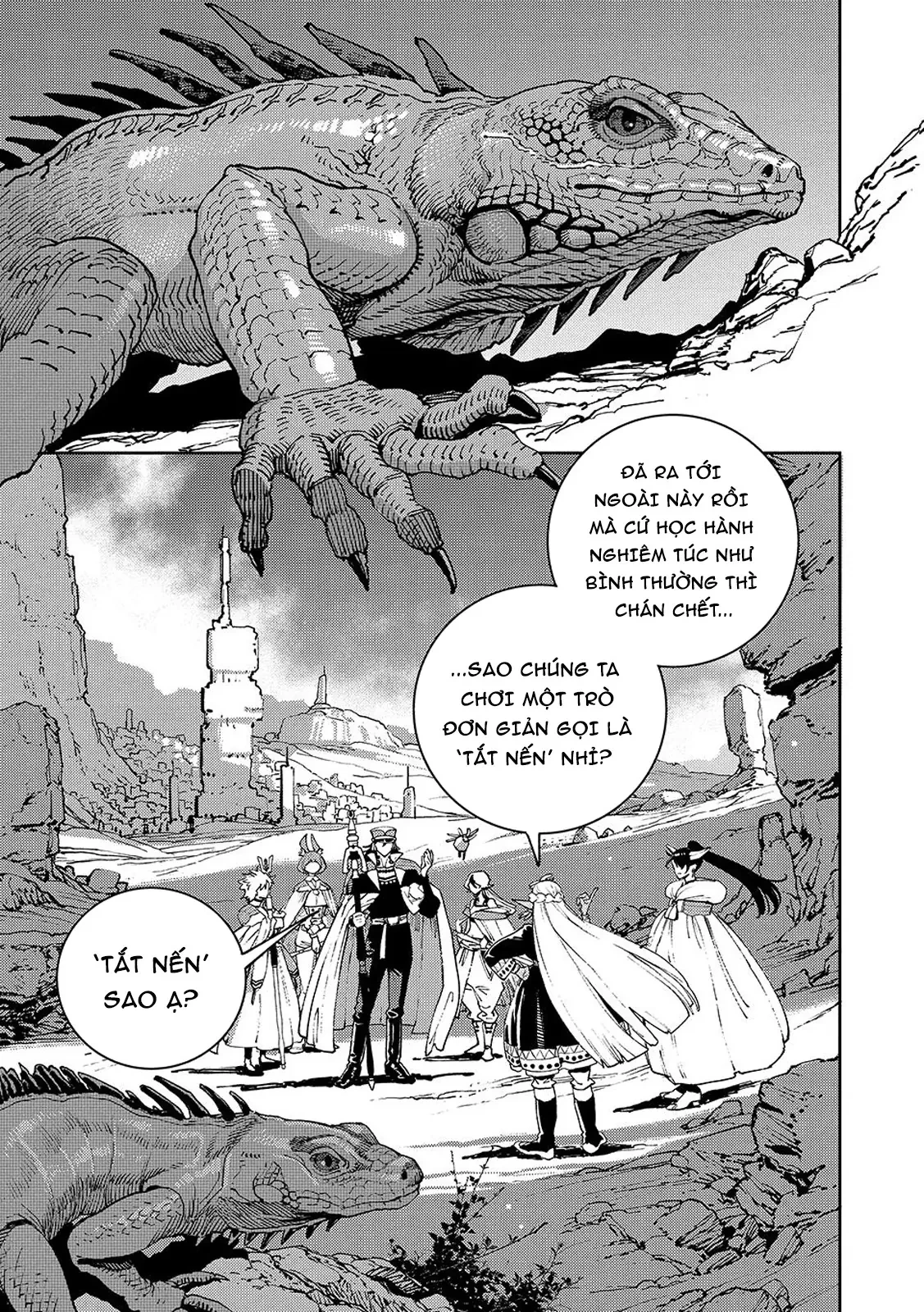 Nàng Dark Elf Với Ma Lực Tàn Phai Chapter  4 - 1