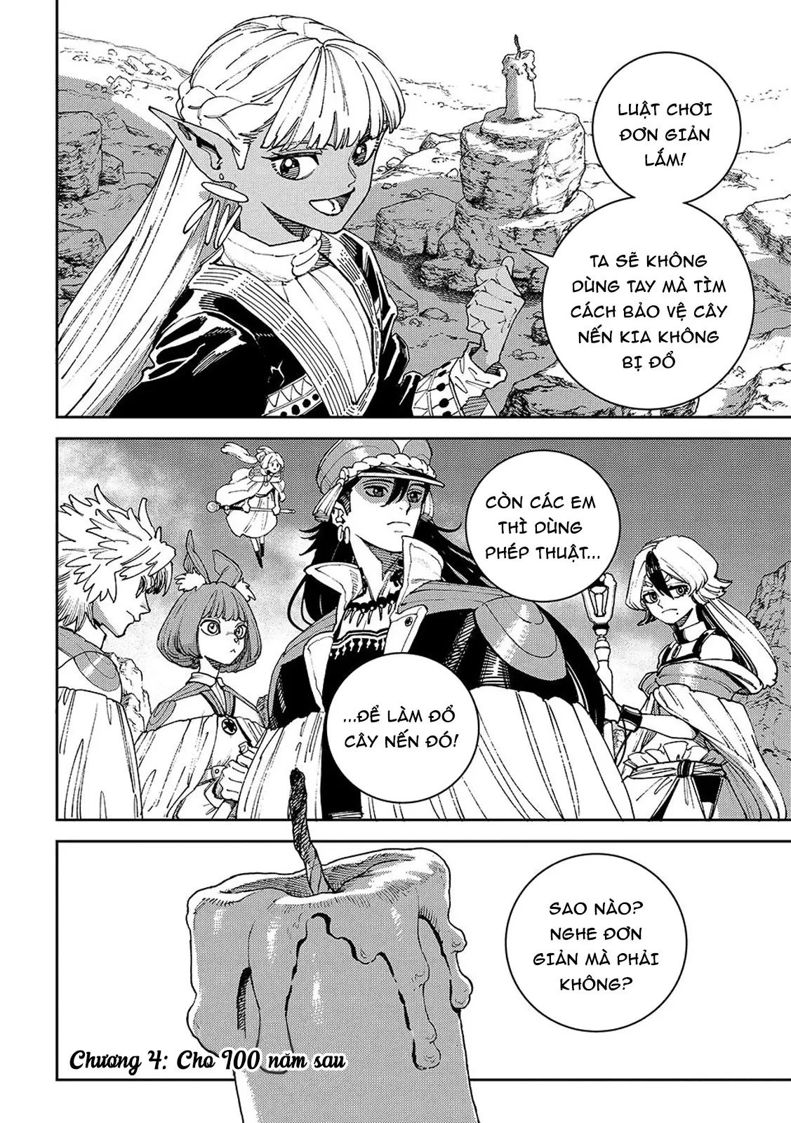 Nàng Dark Elf Với Ma Lực Tàn Phai Chapter  4 - 2