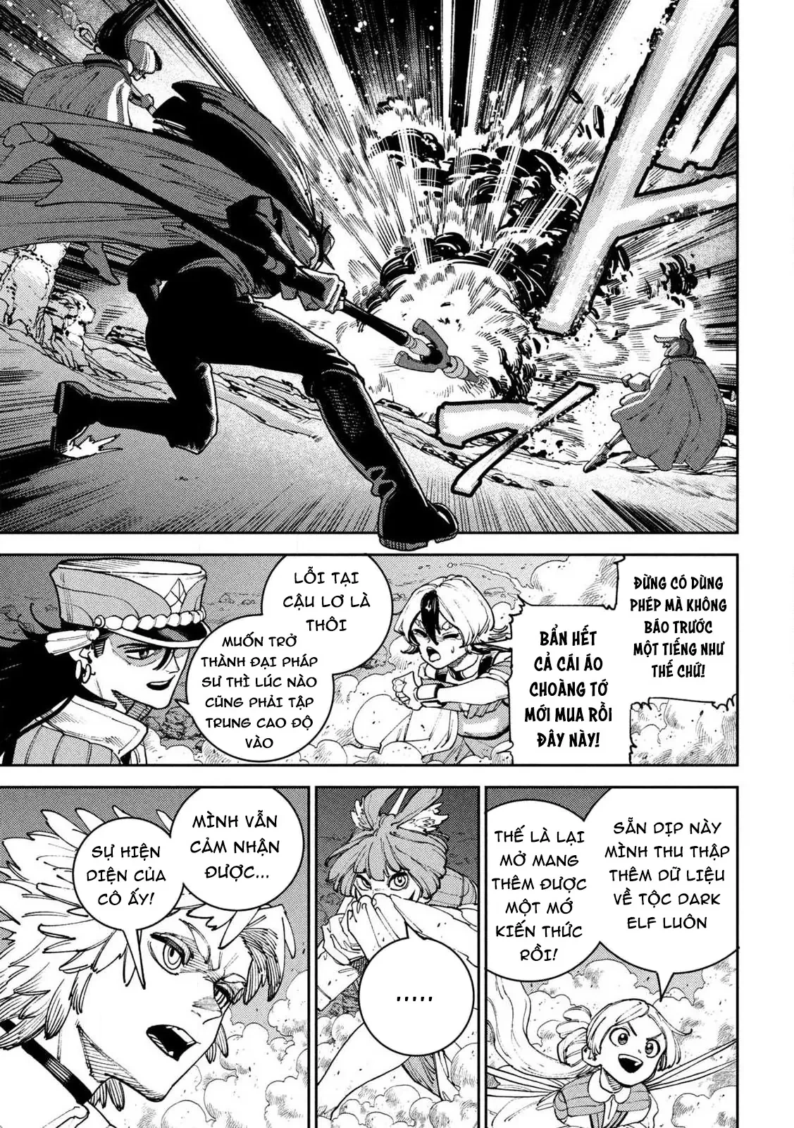 Nàng Dark Elf Với Ma Lực Tàn Phai Chapter  4 - 5