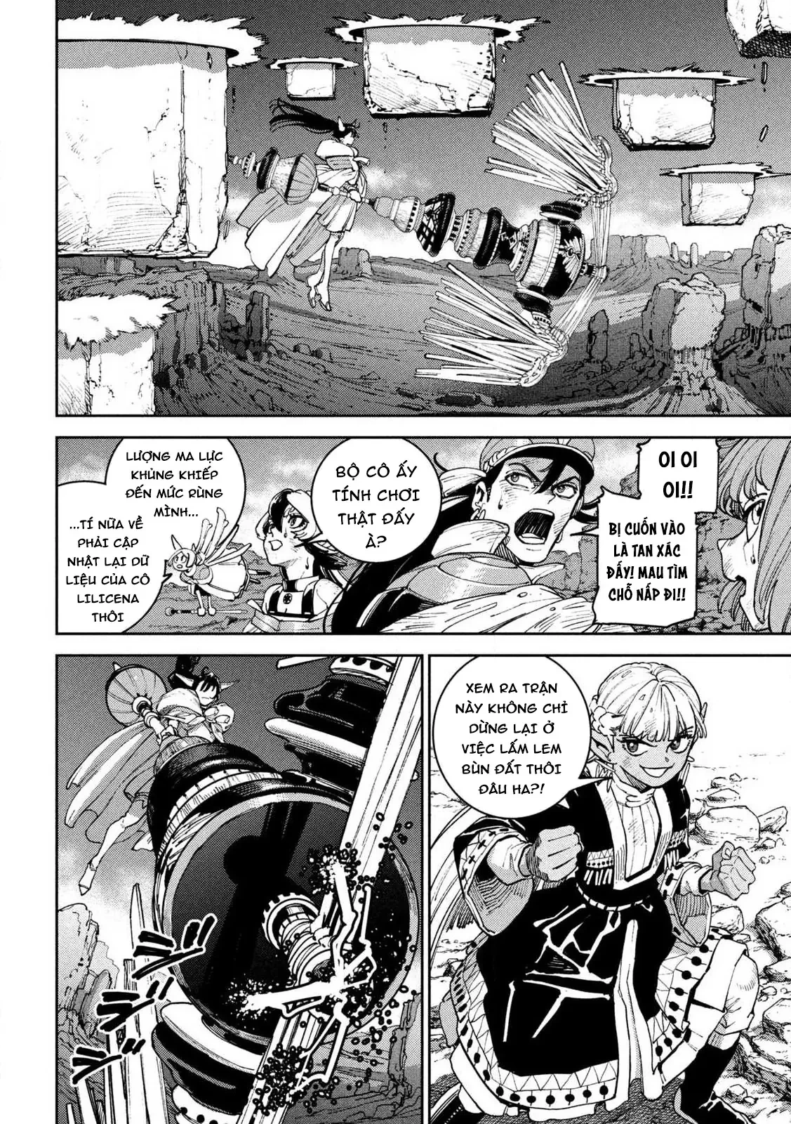 Nàng Dark Elf Với Ma Lực Tàn Phai Chapter  4 - 17