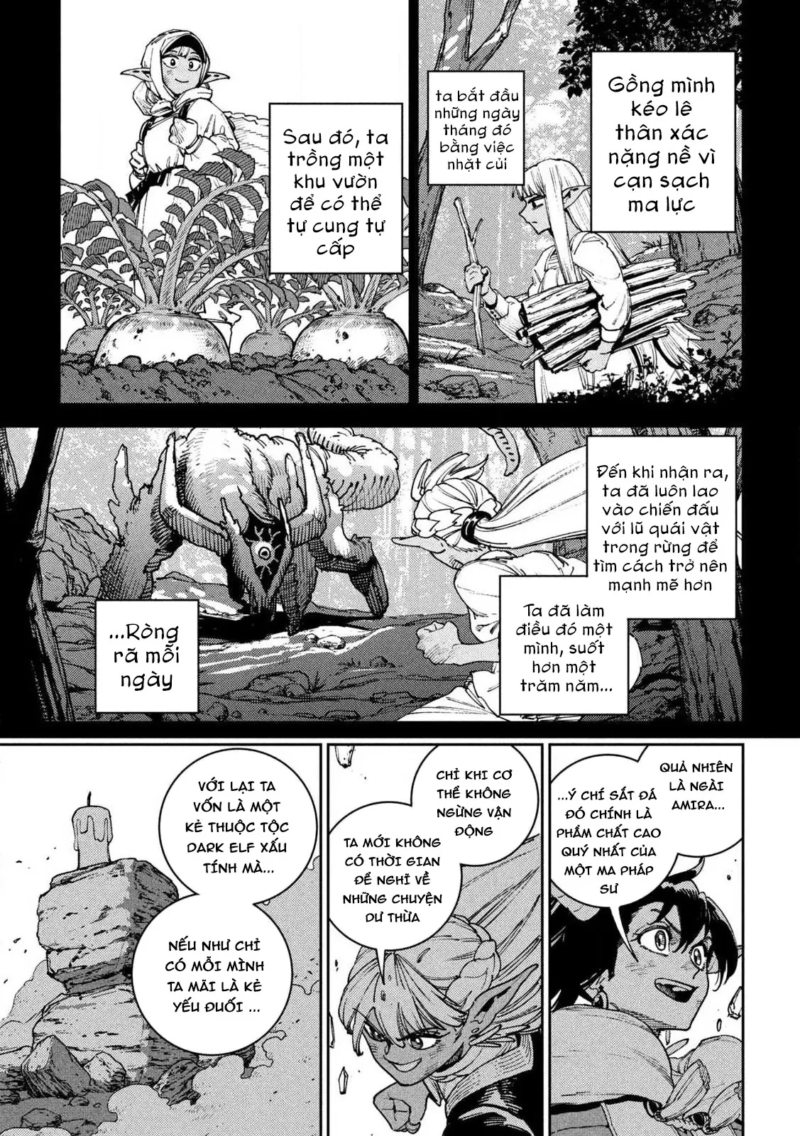 Nàng Dark Elf Với Ma Lực Tàn Phai Chapter  4 - 22