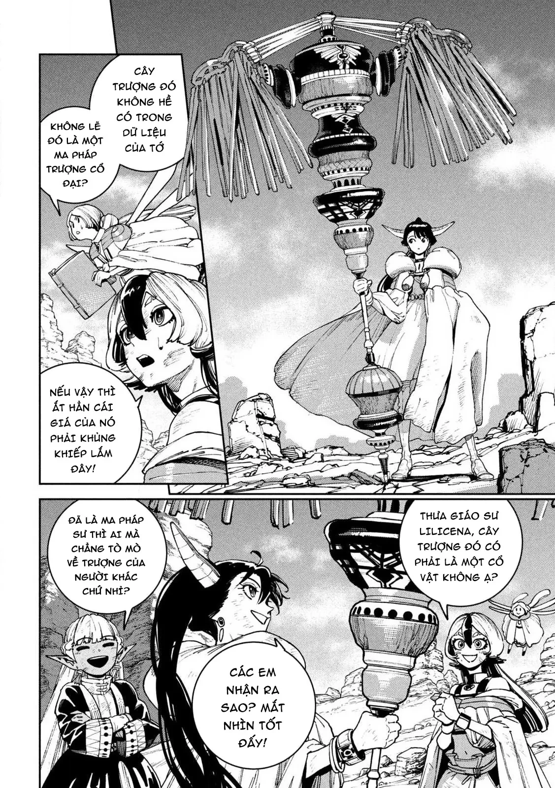Nàng Dark Elf Với Ma Lực Tàn Phai Chapter  4 - 32