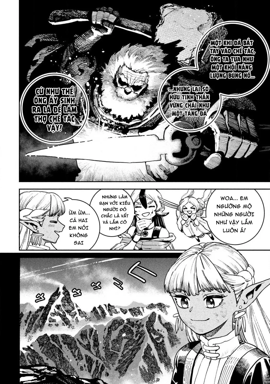 Nàng Dark Elf Với Ma Lực Tàn Phai Chapter  4 - 34