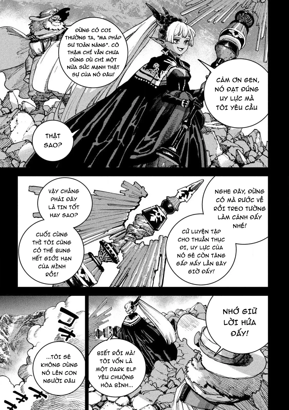 Nàng Dark Elf Với Ma Lực Tàn Phai Chapter  4 - 35
