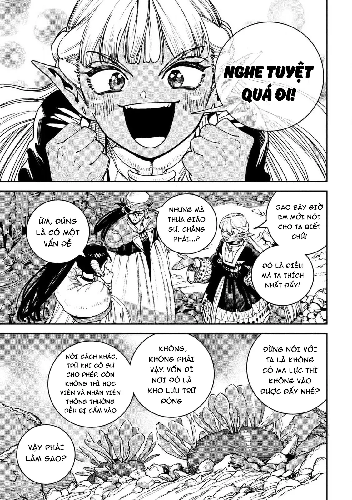 Nàng Dark Elf Với Ma Lực Tàn Phai Chapter  4 - 46